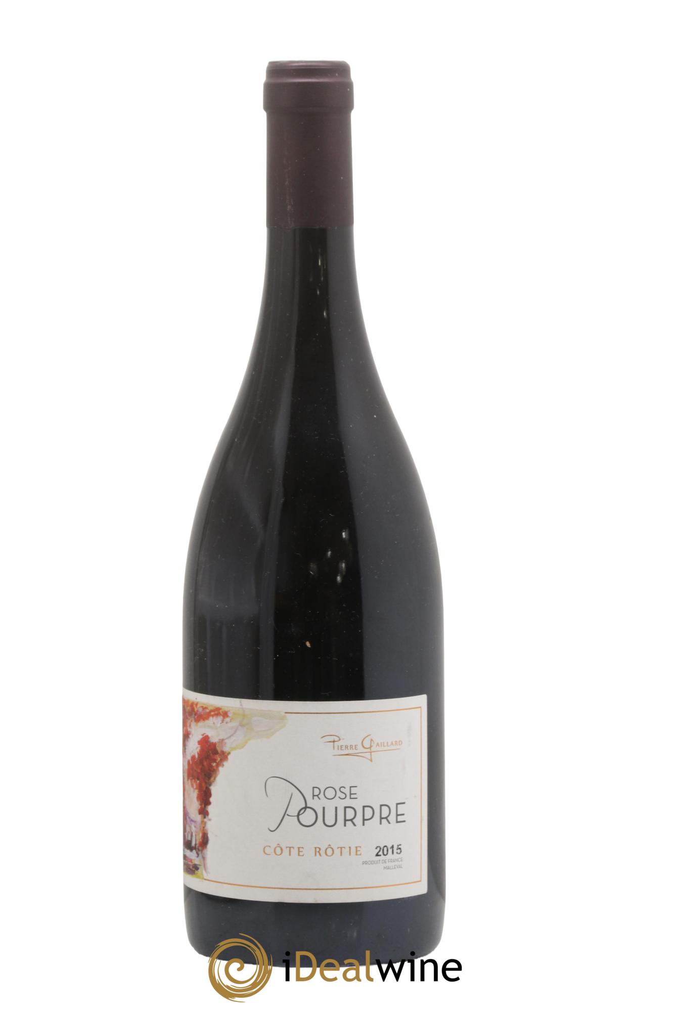 Côte-Rôtie Rose Pourpre Pierre Gaillard 2015 - Lot de 1 bouteille - 0