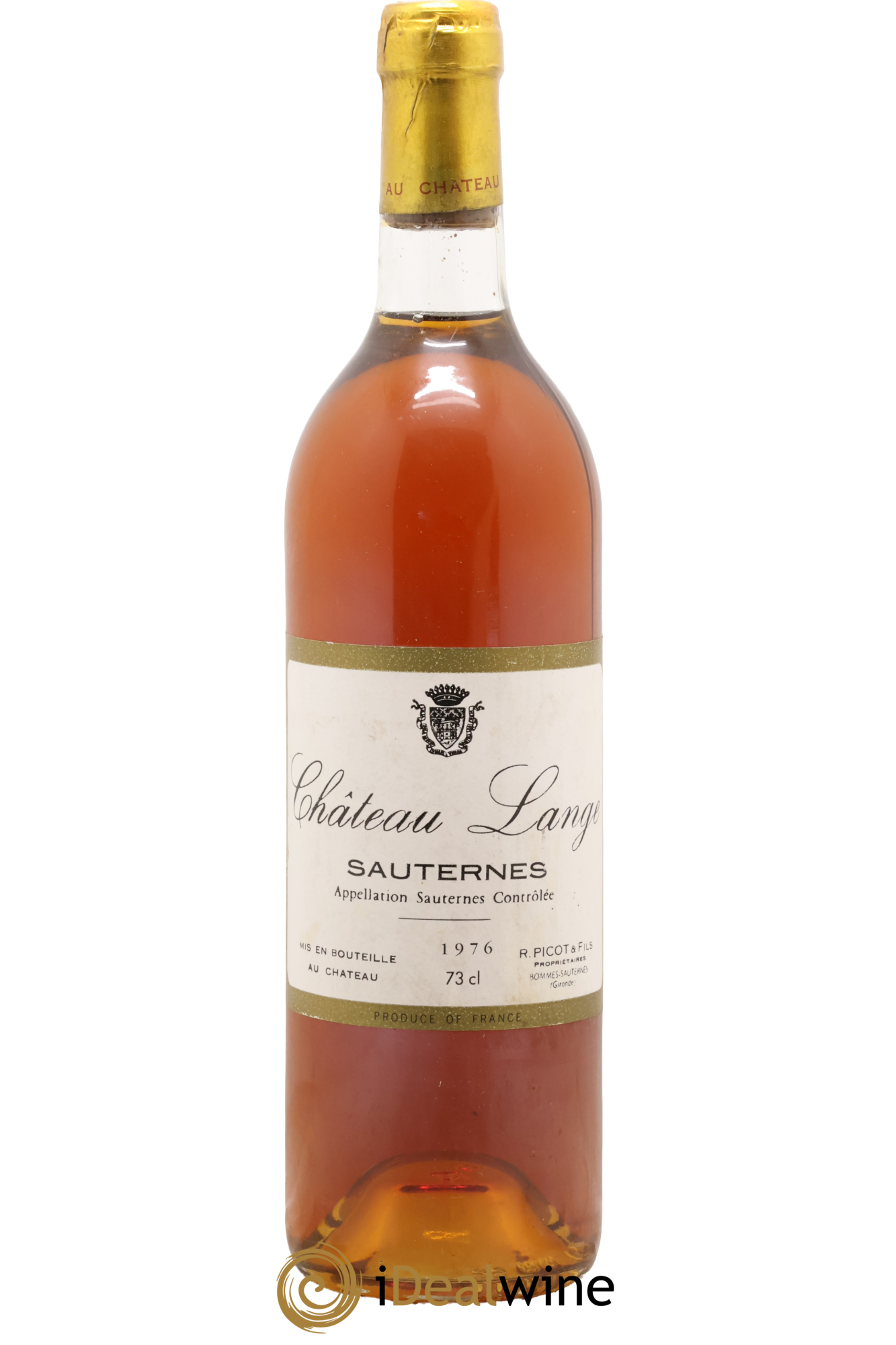 Sauternes Château Lange 1976 - Posten von 1 Flasche - 0