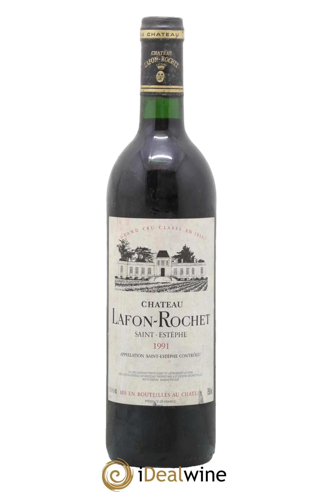 Château Lafon Rochet 4ème Grand Cru Classé 1991 - Lot de 1 bouteille - 0