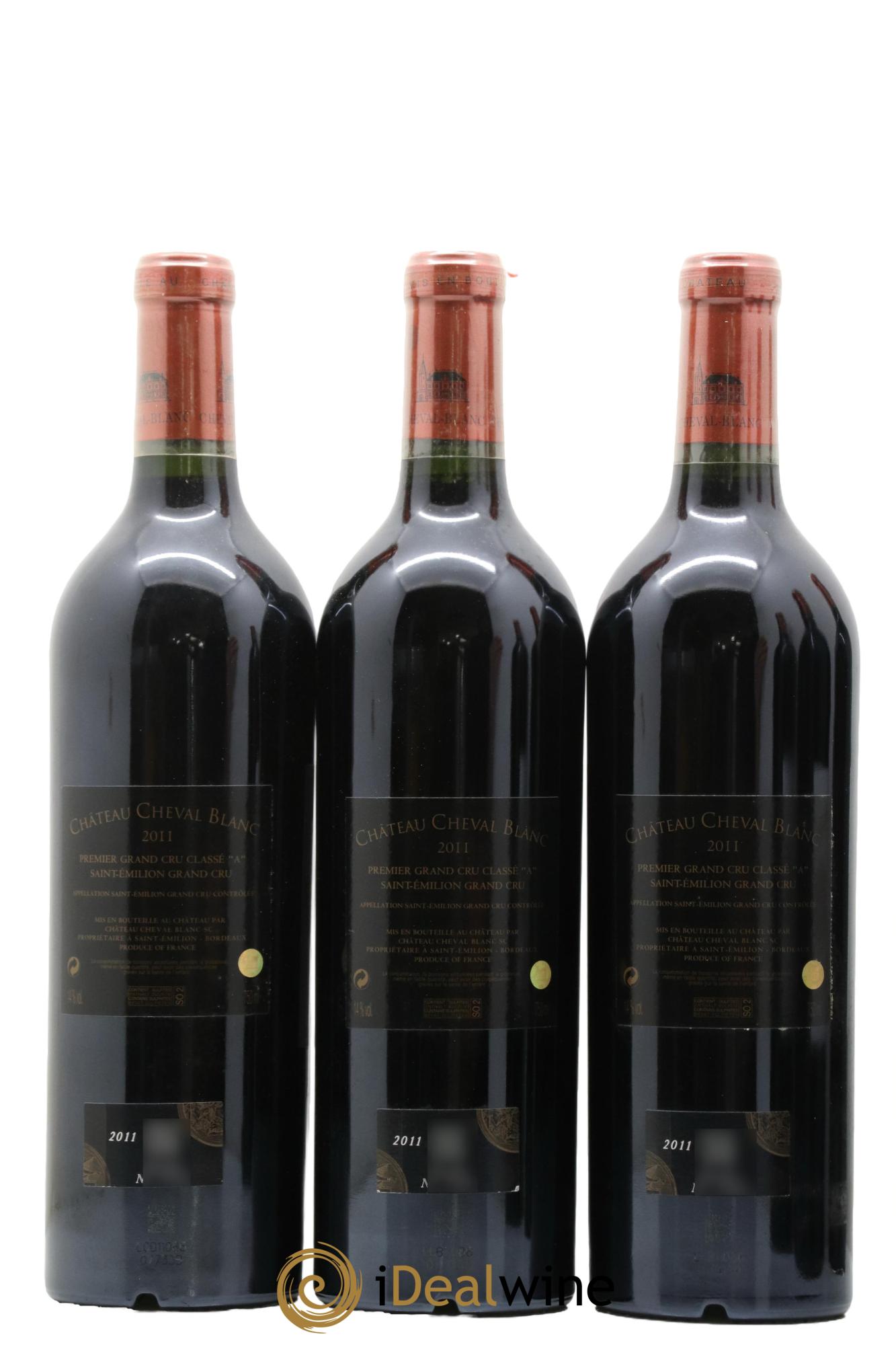 Château Cheval Blanc 1er Grand Cru Classé A 2011 - Lot of 6 bottles - 4