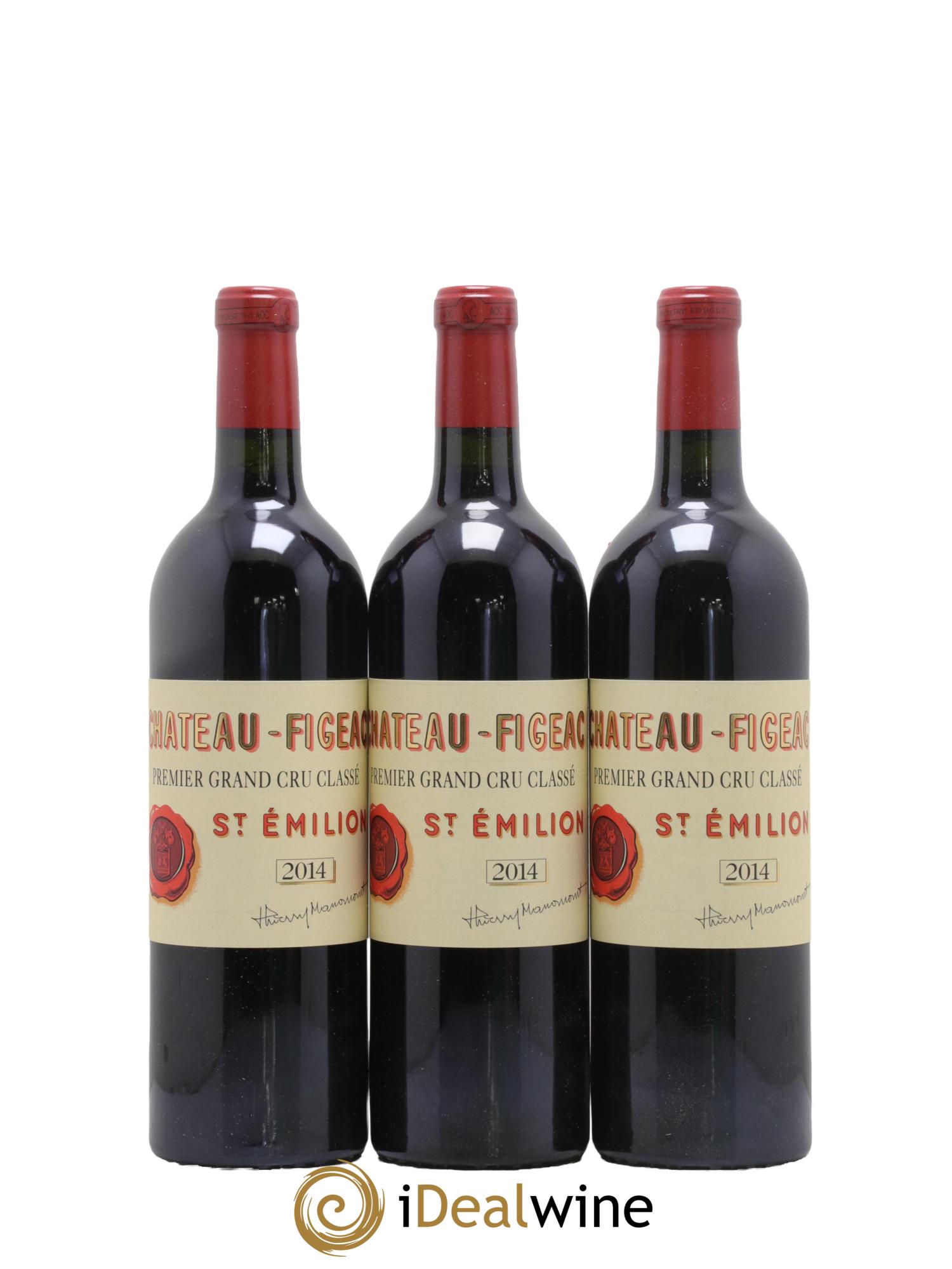 Château Figeac 1er Grand Cru Classé A 2014 - Lotto di 6 bottiglie - 3