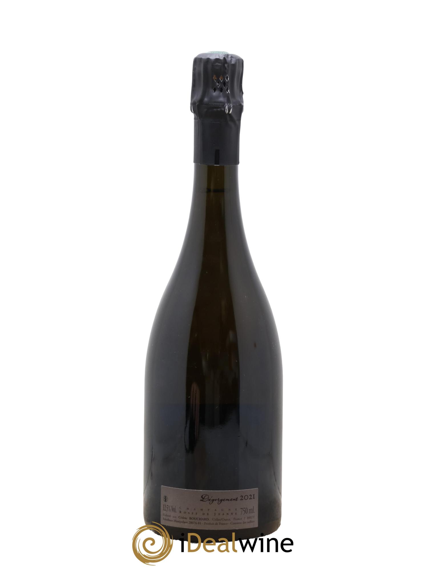 Roses de Jeanne Presle Blanc de Noirs Cédric Bouchard 2017 - Lotto di 1 bottiglia - 1