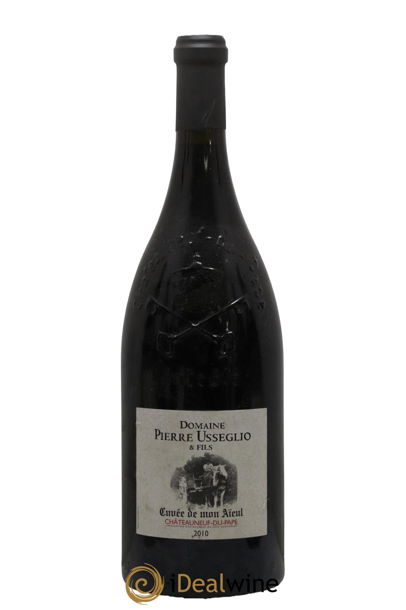 Châteauneuf-du-Pape Cuvée de mon Aïeul Pierre Usseglio & Fils 2010 - Lot de 1 magnum - 0