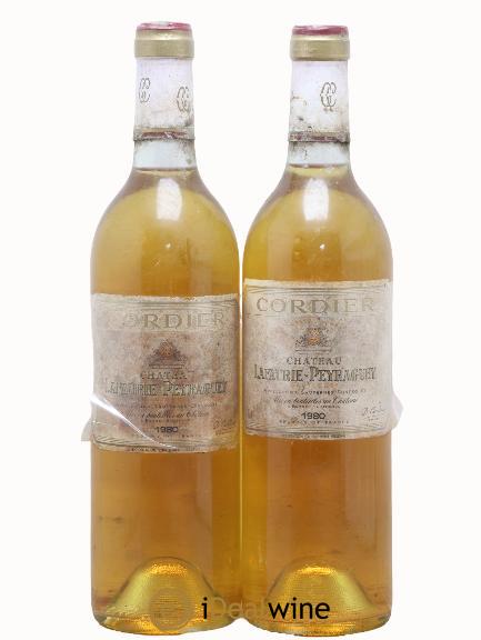 Château Lafaurie-Peyraguey 1er Grand Cru Classé 1980 - Lot of 2 bottles - 0