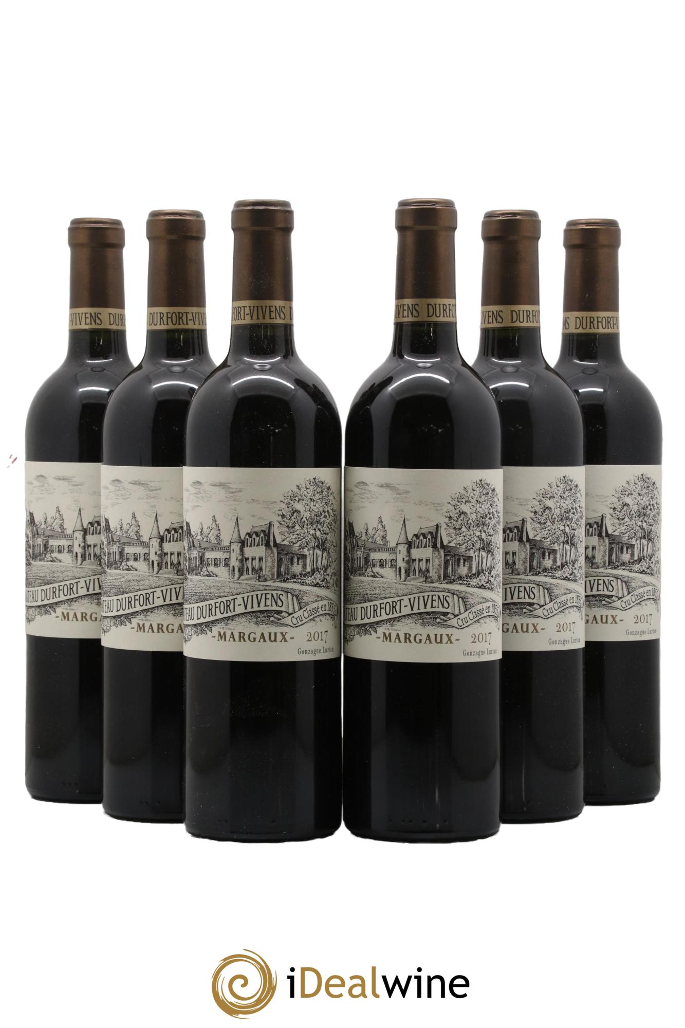 Château Durfort Vivens 2ème Grand Cru Classé 2017 - Posten von 6 Flaschen - 0