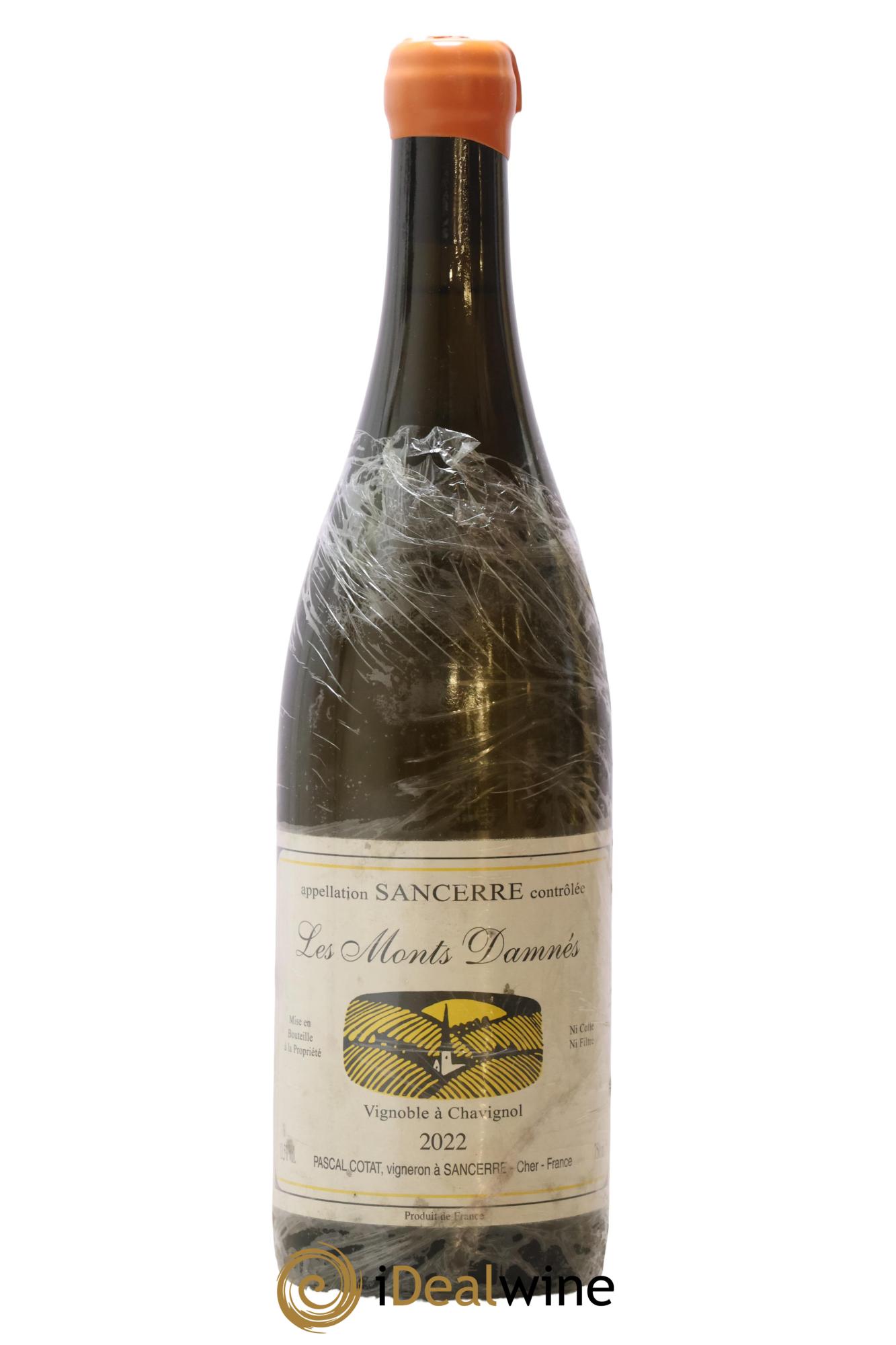 Sancerre Les Monts Damnés Pascal Cotat 2022 - Lot de 1 bouteille - 0