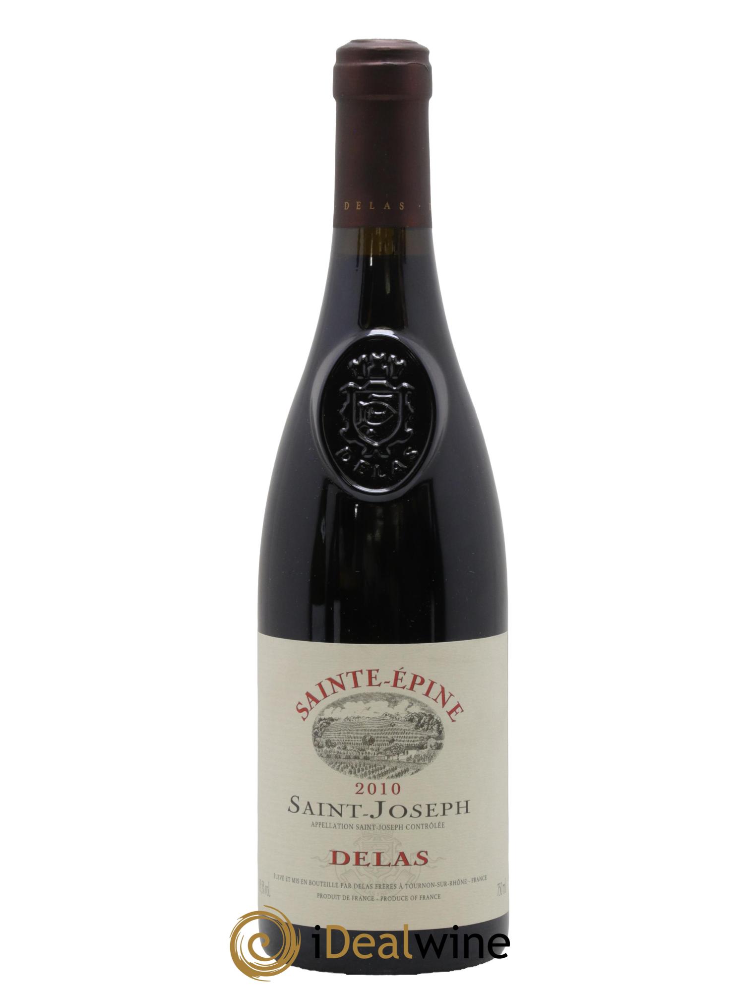 Saint-Joseph Sainte-Epine Delas Frères 2010 - Lot de 1 bouteille - 0