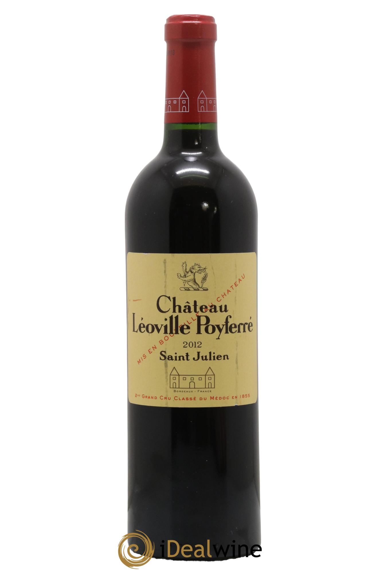 Château Léoville Poyferré 2ème Grand Cru Classé 2012 - Lot de 1 bouteille - 0