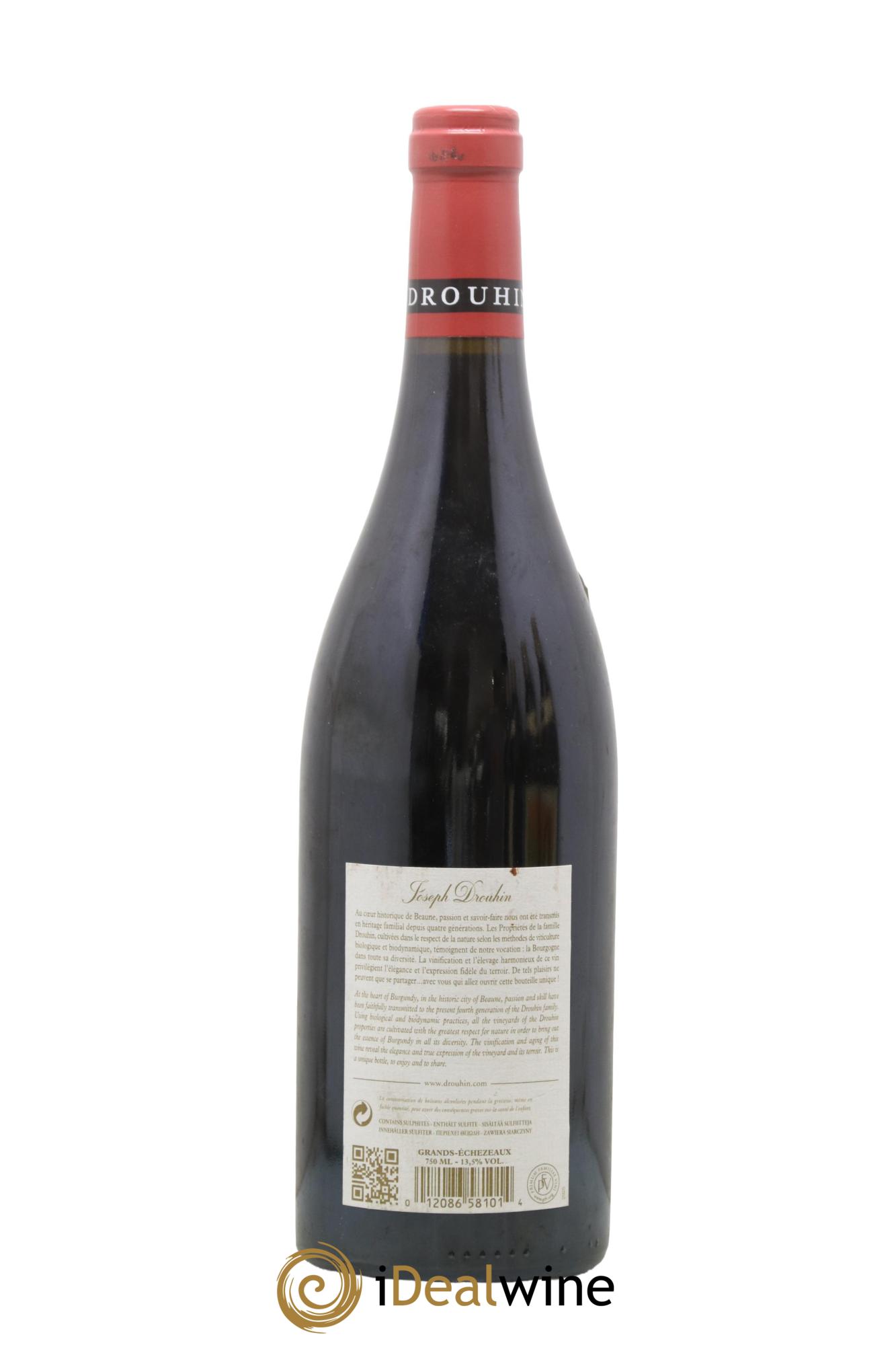 Grands-Echezeaux Grand Cru Joseph Drouhin 2012 - Lot de 1 bouteille - 1