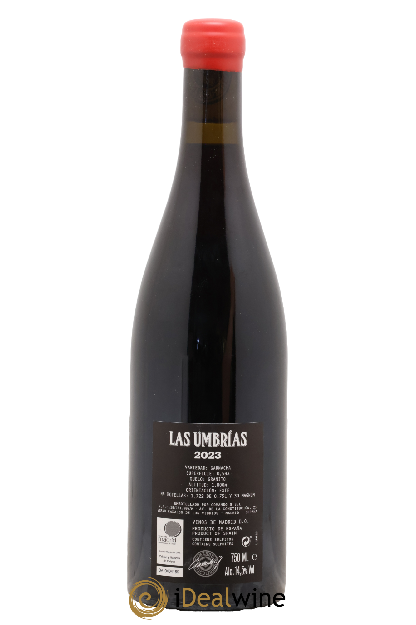 Vinos de Madrid DO Comando G Las Umbrias 2023 - Lot de 1 bouteille - 1