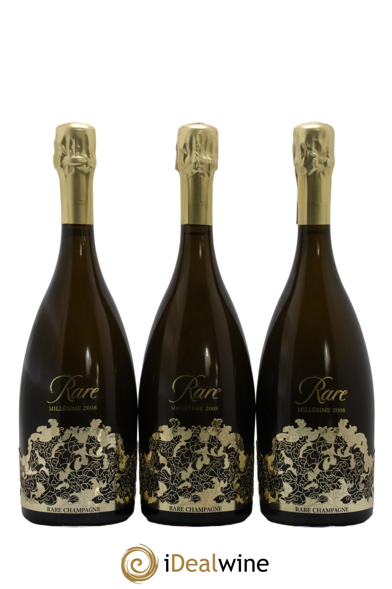 Rare Piper Heidsieck 2008 - Lot of 3 bottles - 0