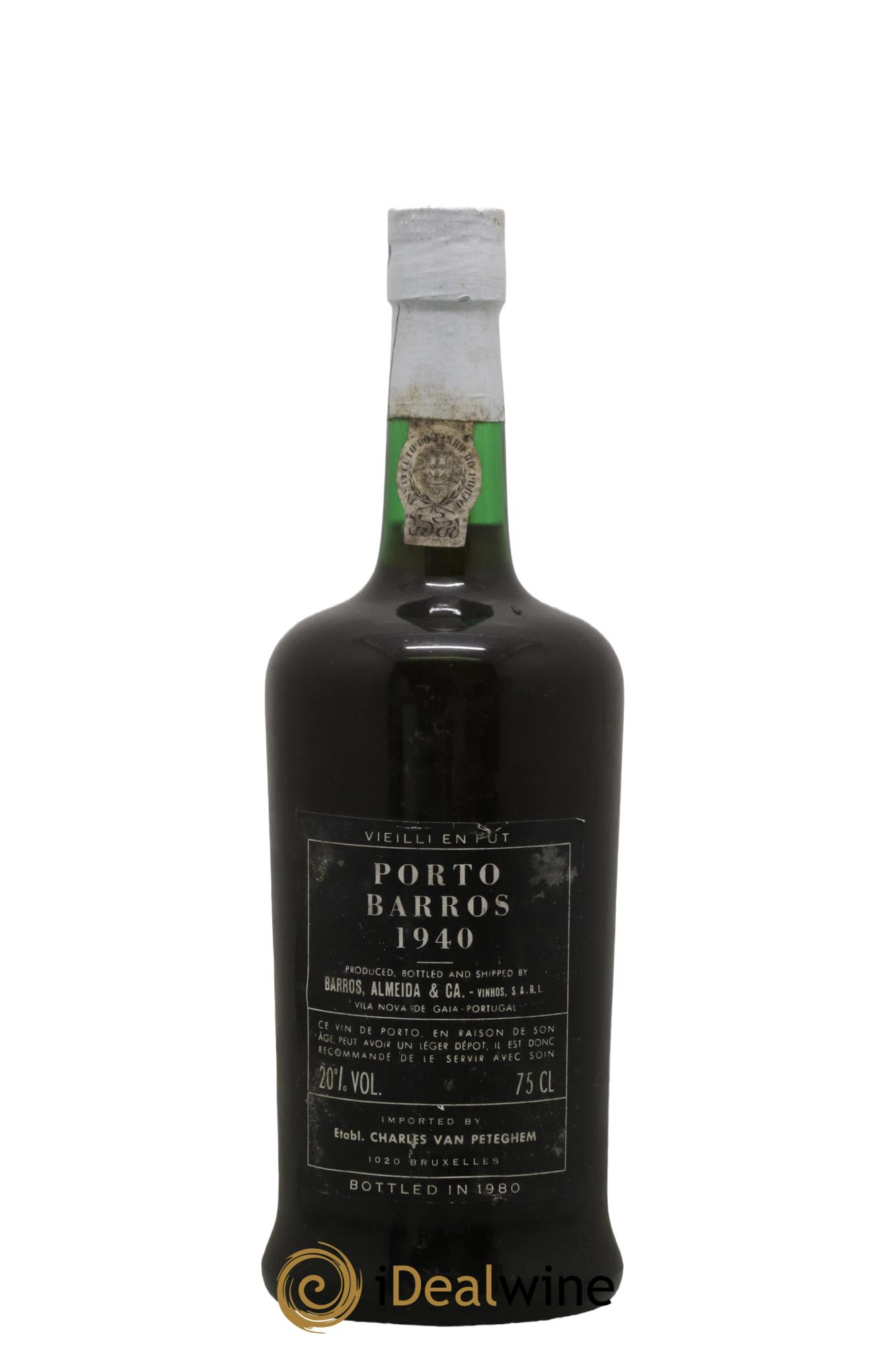 Porto Barros 1940 - Lot of 1 bottle - 1