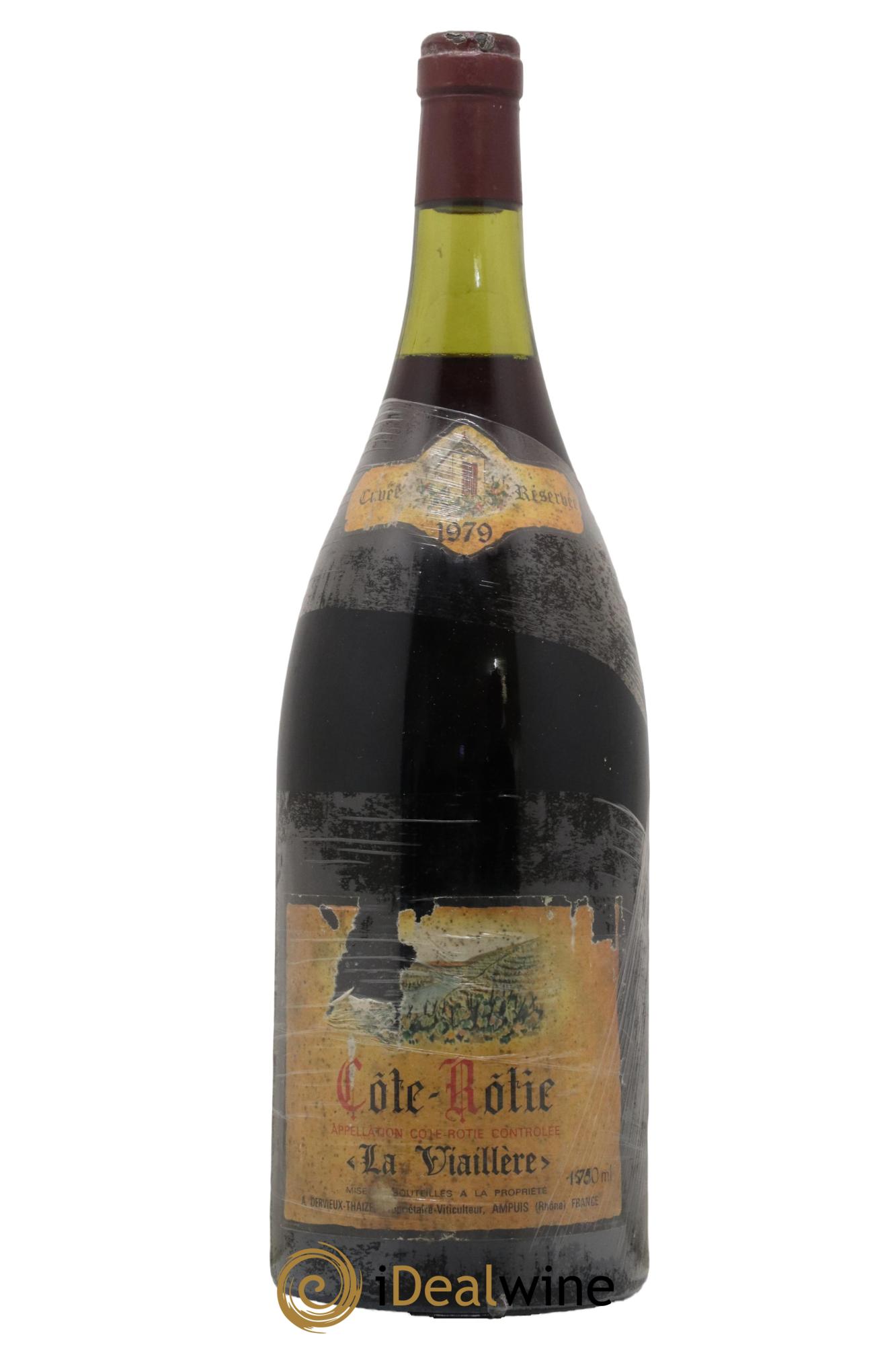 Côte-Rôtie La Viaillere Dervieux Thaize 1979 - Lot de 1 magnum - 0