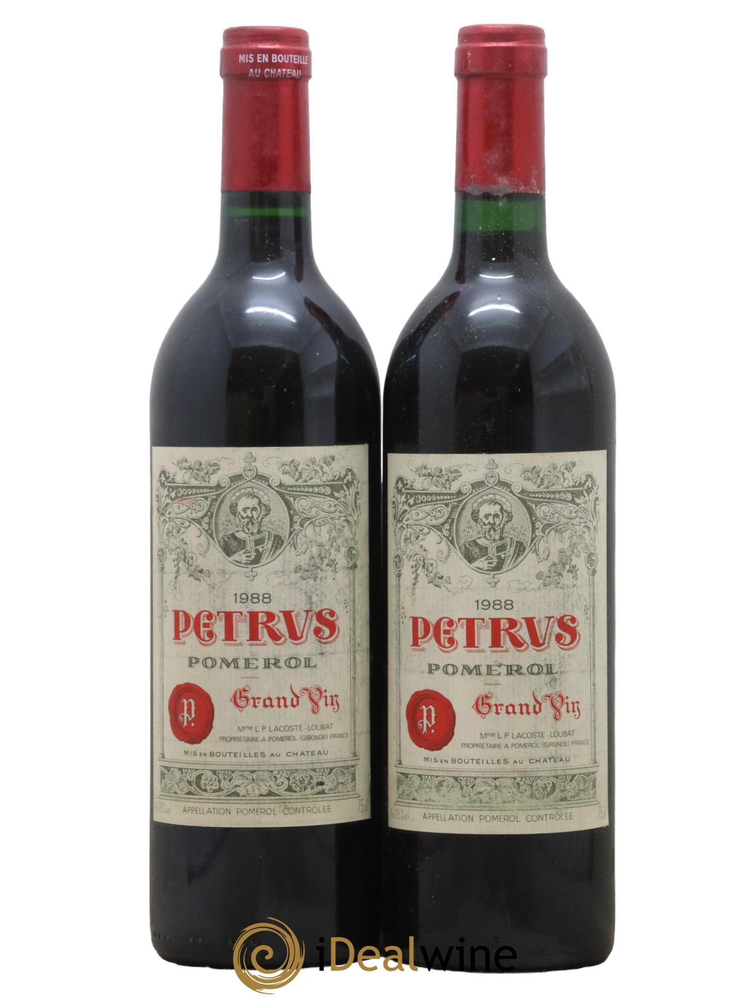 Petrus 1988 - Posten von 2 Flaschen - 0