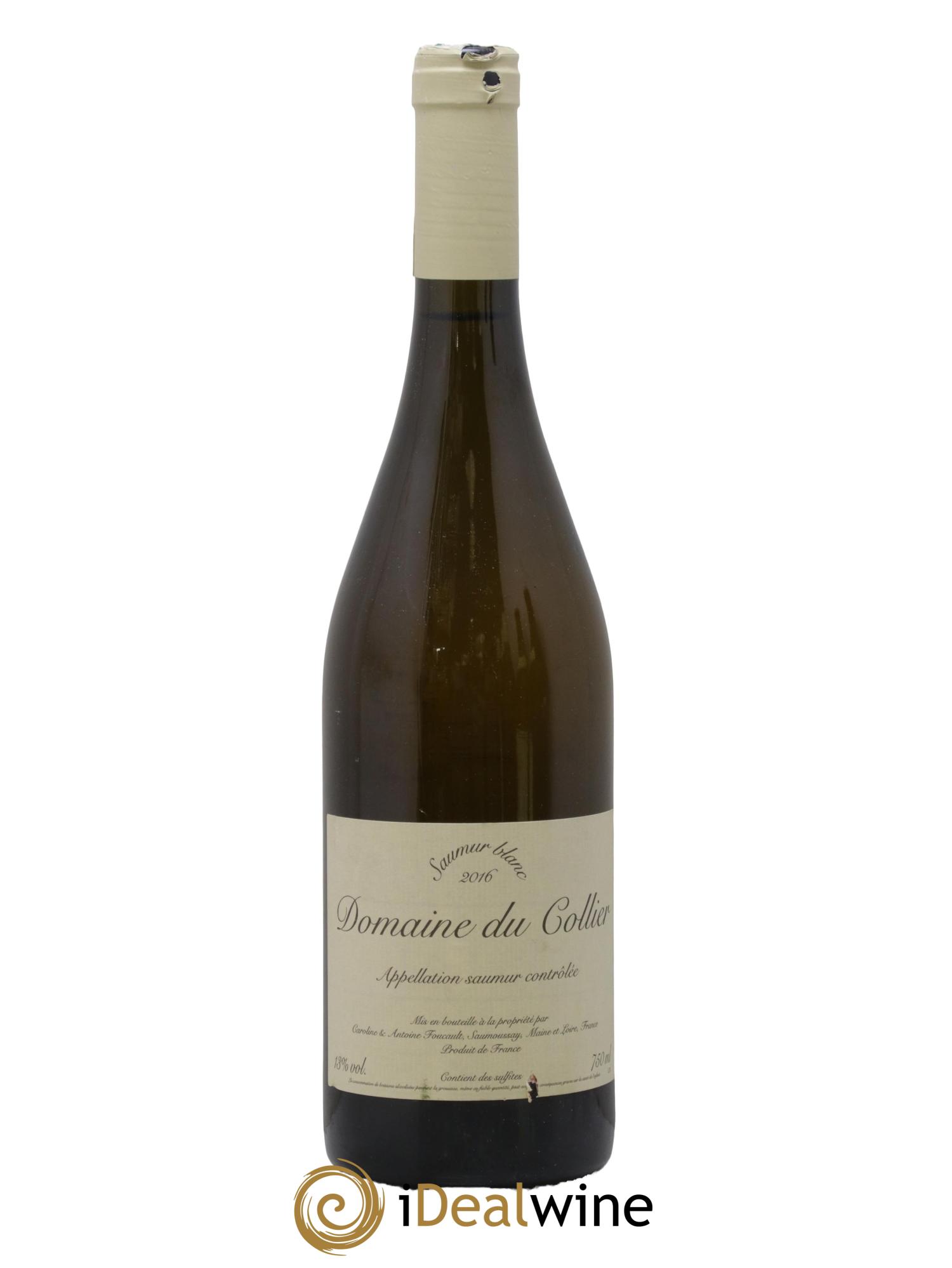 Saumur Domaine du Collier 2016 - Lot de 1 bouteille - 0