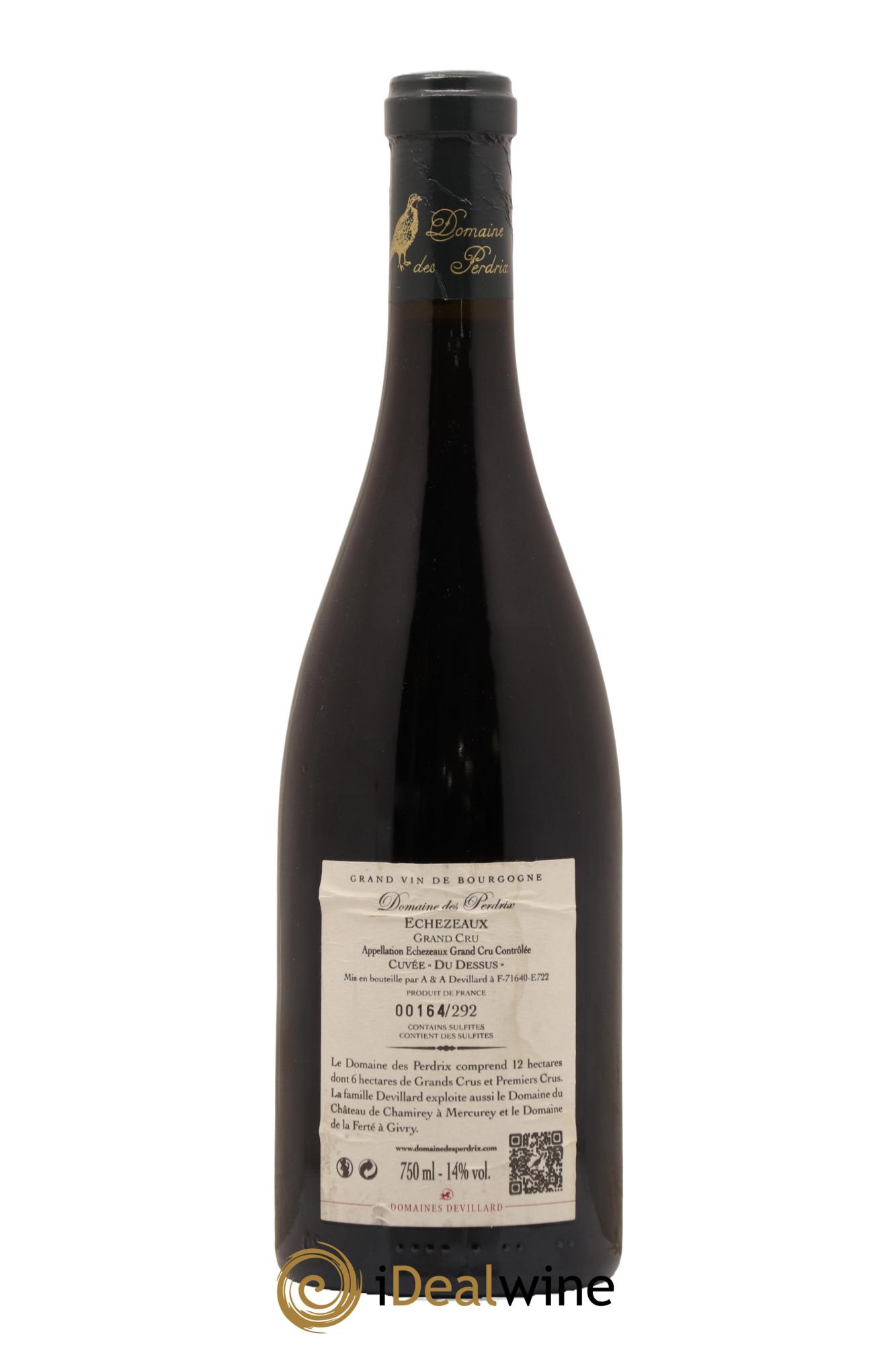 Echezeaux Grand Cru Du dessus Perdrix (Domaine des) 2015 - Lotto di 1 bottiglia - 1