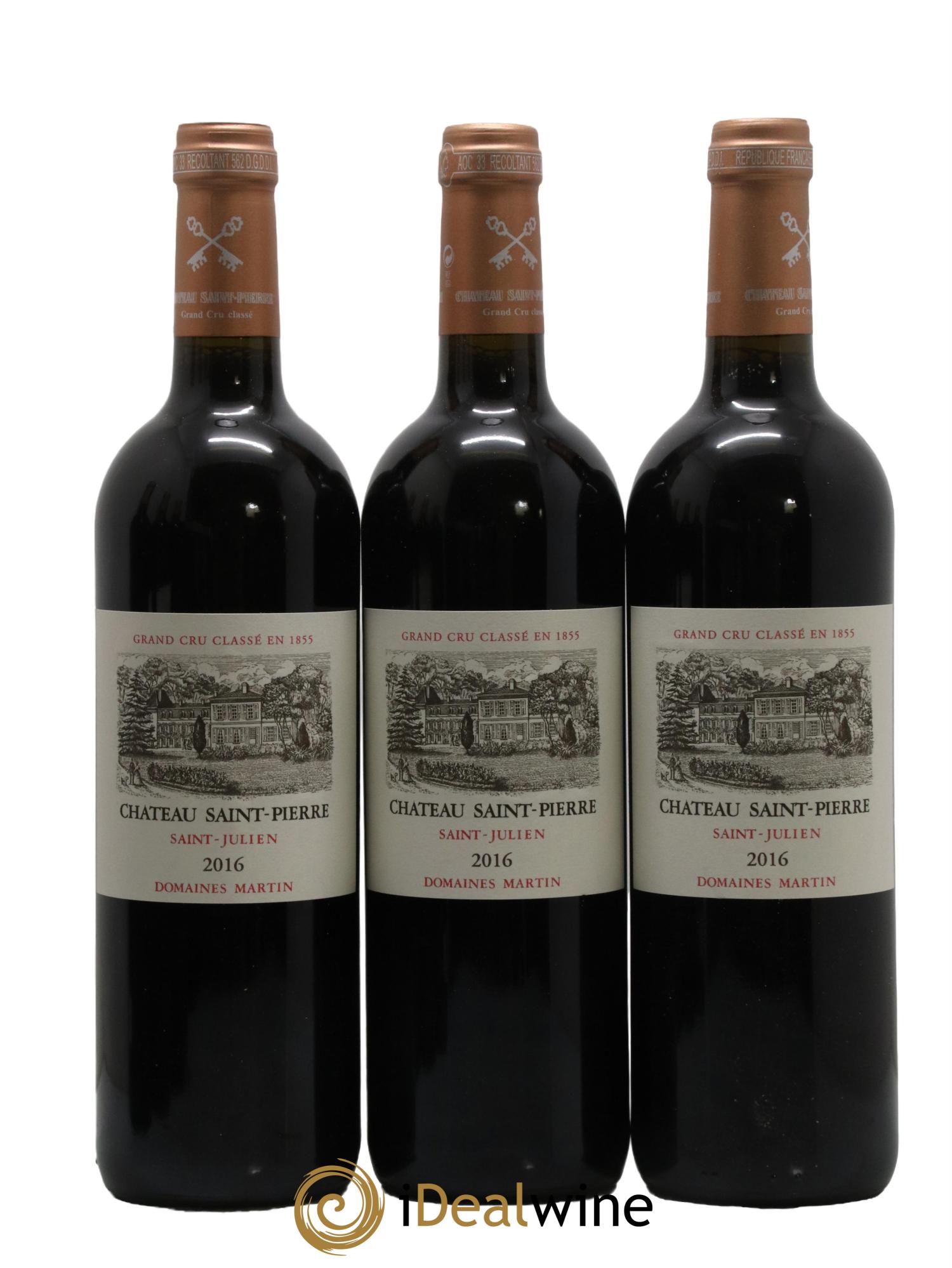 Château Saint-Pierre 4ème Grand Cru Classé 2016 - Lot de 6 bouteilles - 2