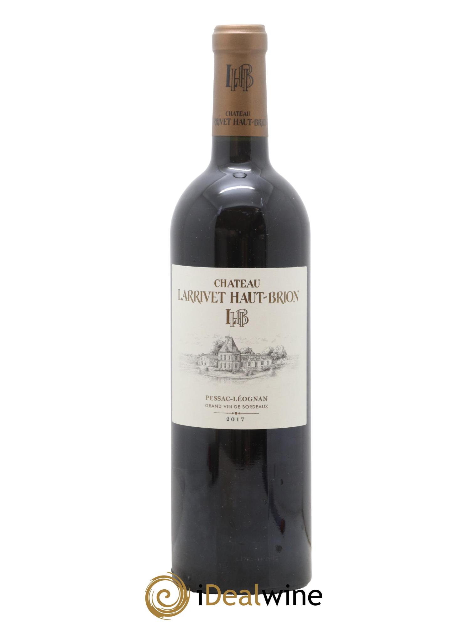Château Larrivet Haut-Brion 2017 - Lot de 1 bouteille - 0