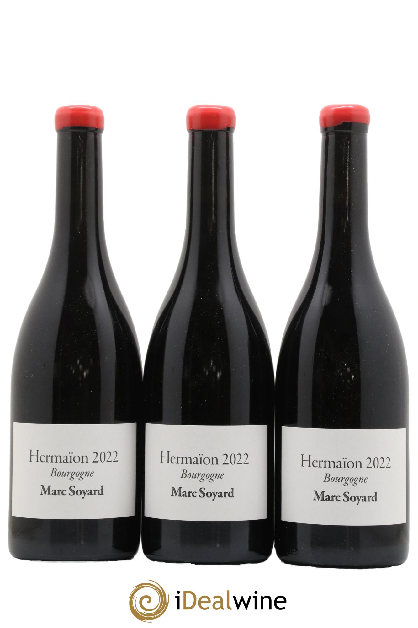 Bourgogne Hermaion Domaine de la Cras - Marc Soyard 2022 - Lot de 3 bouteilles - 0