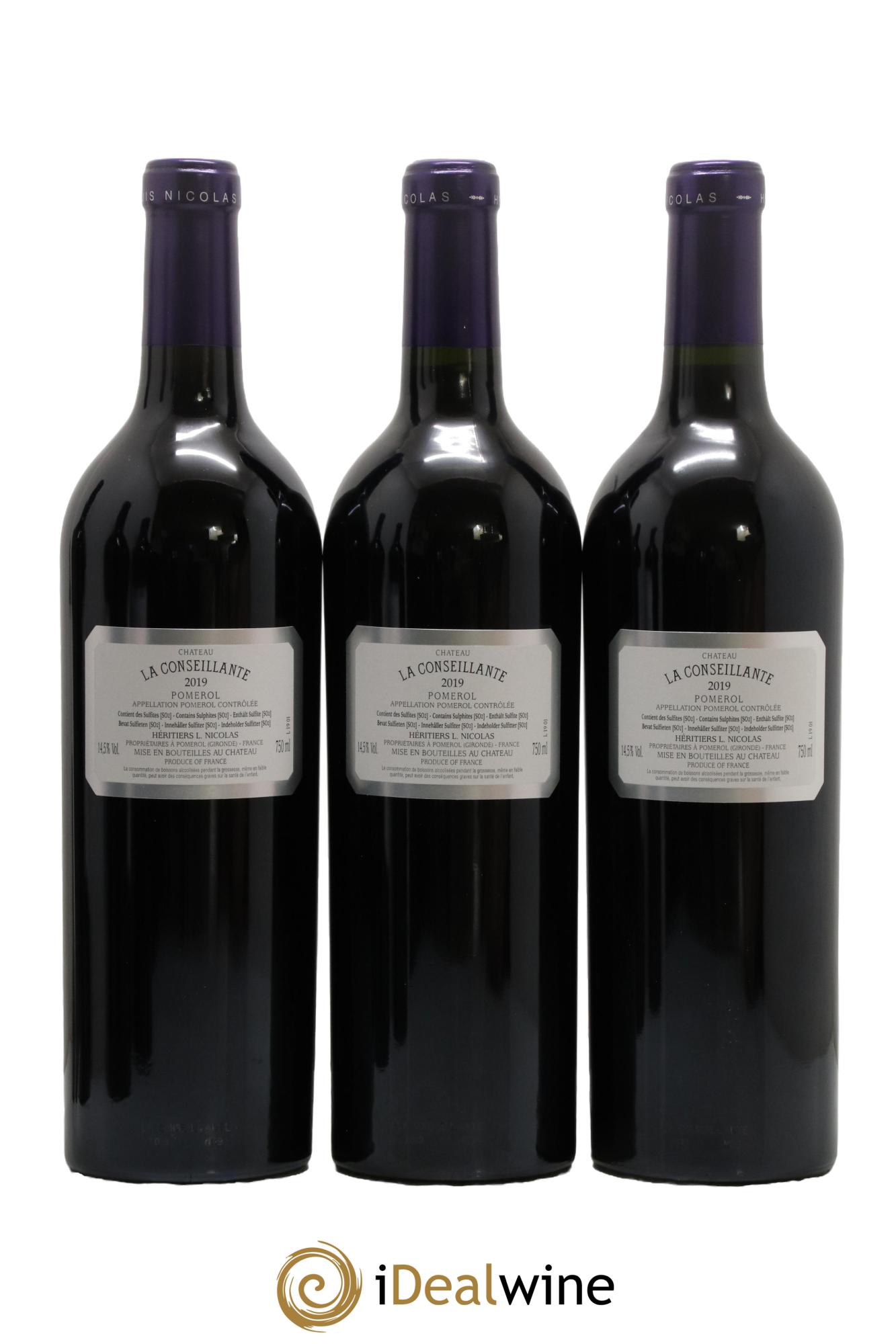 Château la Conseillante 2019 - Lot of 6 bottles - 2