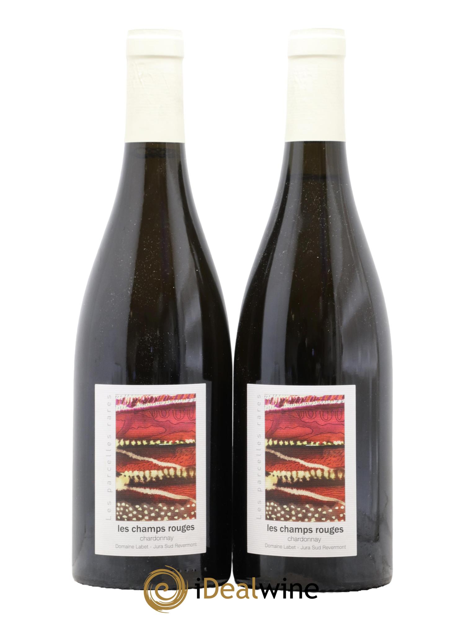 Côtes du Jura Chardonnay Les Champs Rouges Romain - Julien - Charline Labet 2018 - Posten von 2 Flaschen - 0