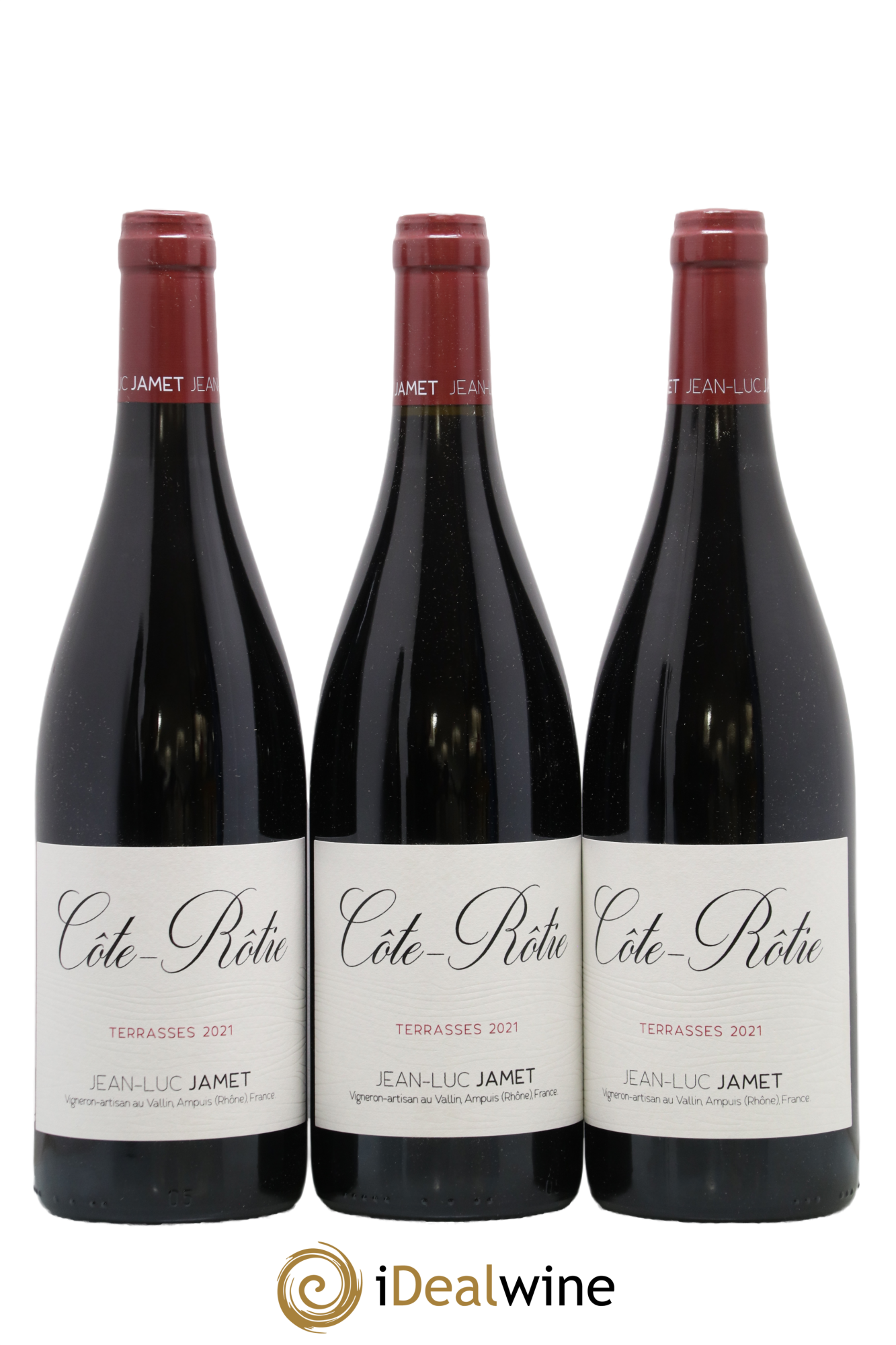 Côte-Rôtie Terrasses Jean-Luc Jamet (Domaine) 2021 - Lot of 3 bottles - 0