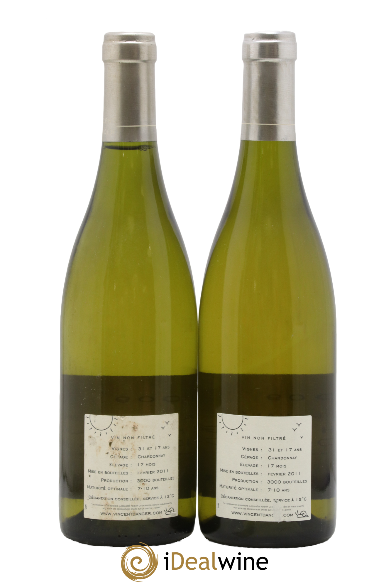 Chassagne-Montrachet 1er Cru La Romanée Vincent Dancer 2009 - Lot de 2 bouteilles - 1