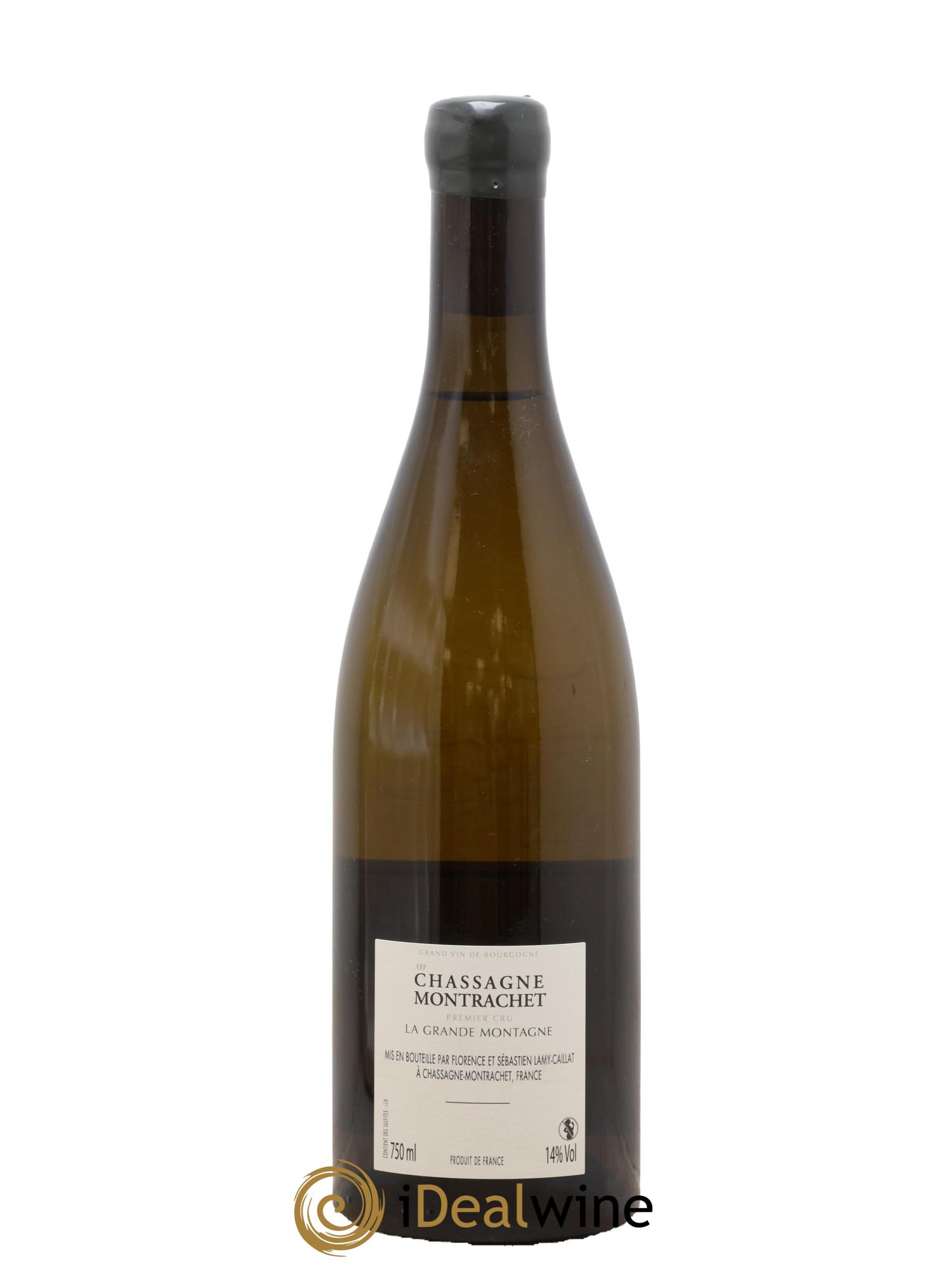 Chassagne-Montrachet 1er Cru La Grande Montagne Lamy-Caillat (Domaine) 2019 - Lot de 1 bouteille - 1