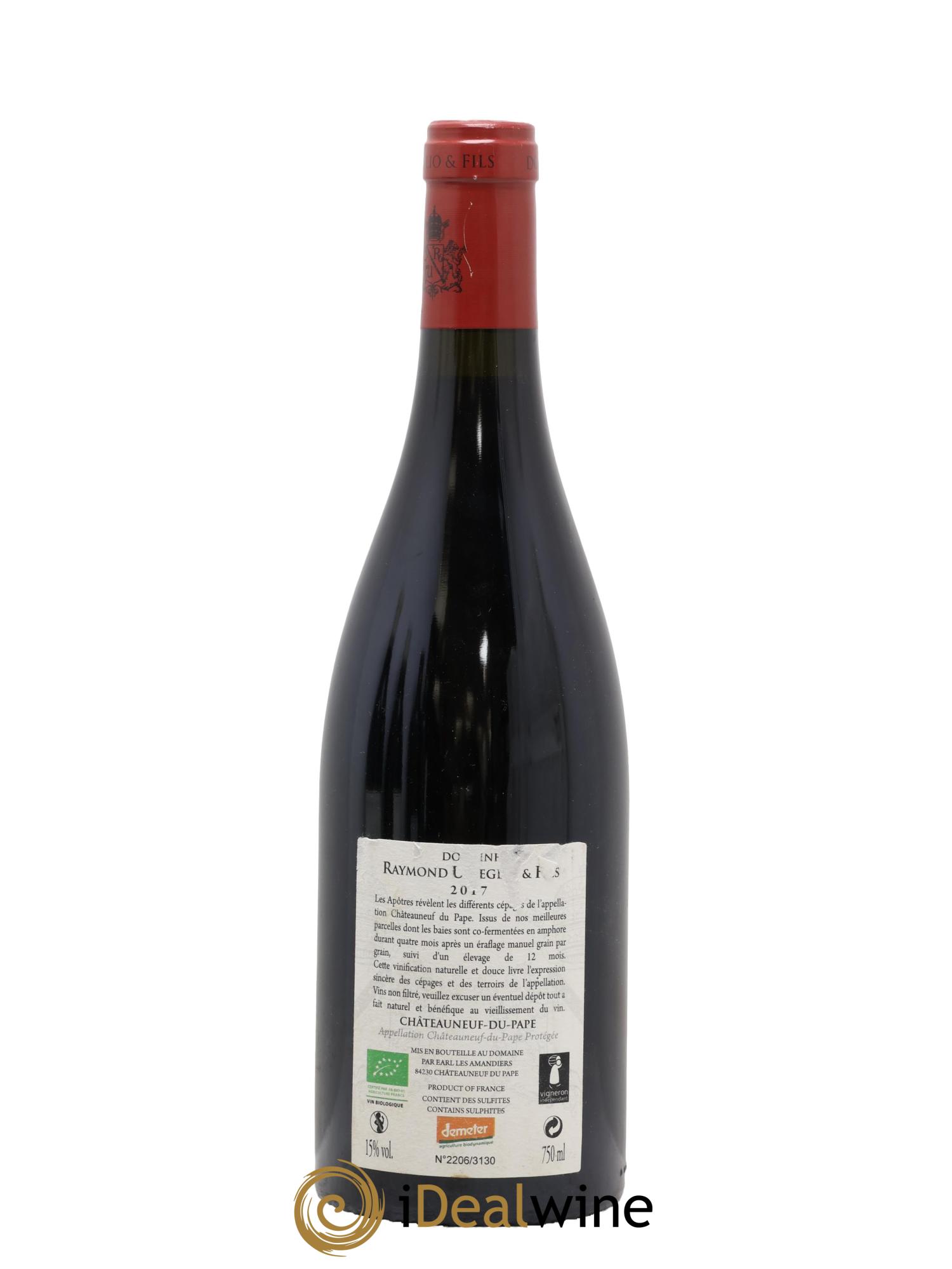 Châteauneuf-du-Pape Les Apôtres Raymond Usseglio & Fils 2017 - Posten von 1 Flasche - 1