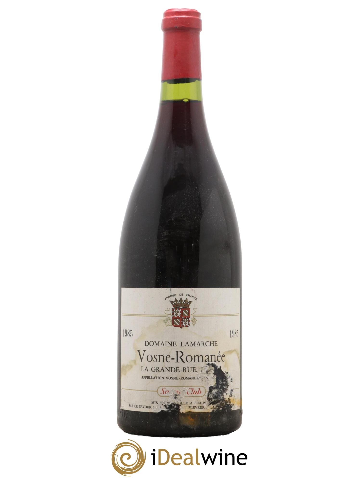 Vosne-Romanée 1er Cru Grande Rue Lamarche Savour Club 1985 - Lot de 1 magnum - 0