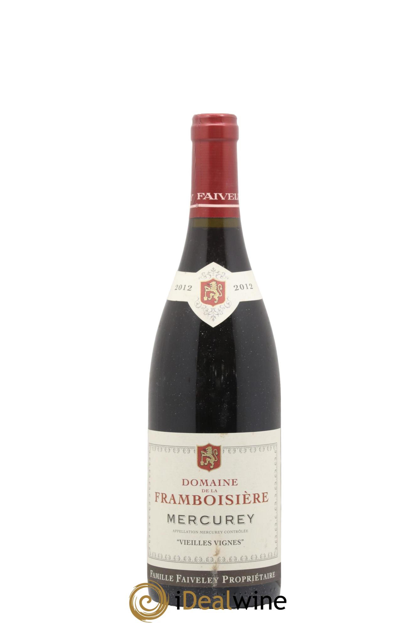 Mercurey Domaine de la Framboisière Faiveley Vieilles Vignes 2012 - Lot de 1 bouteille - 0
