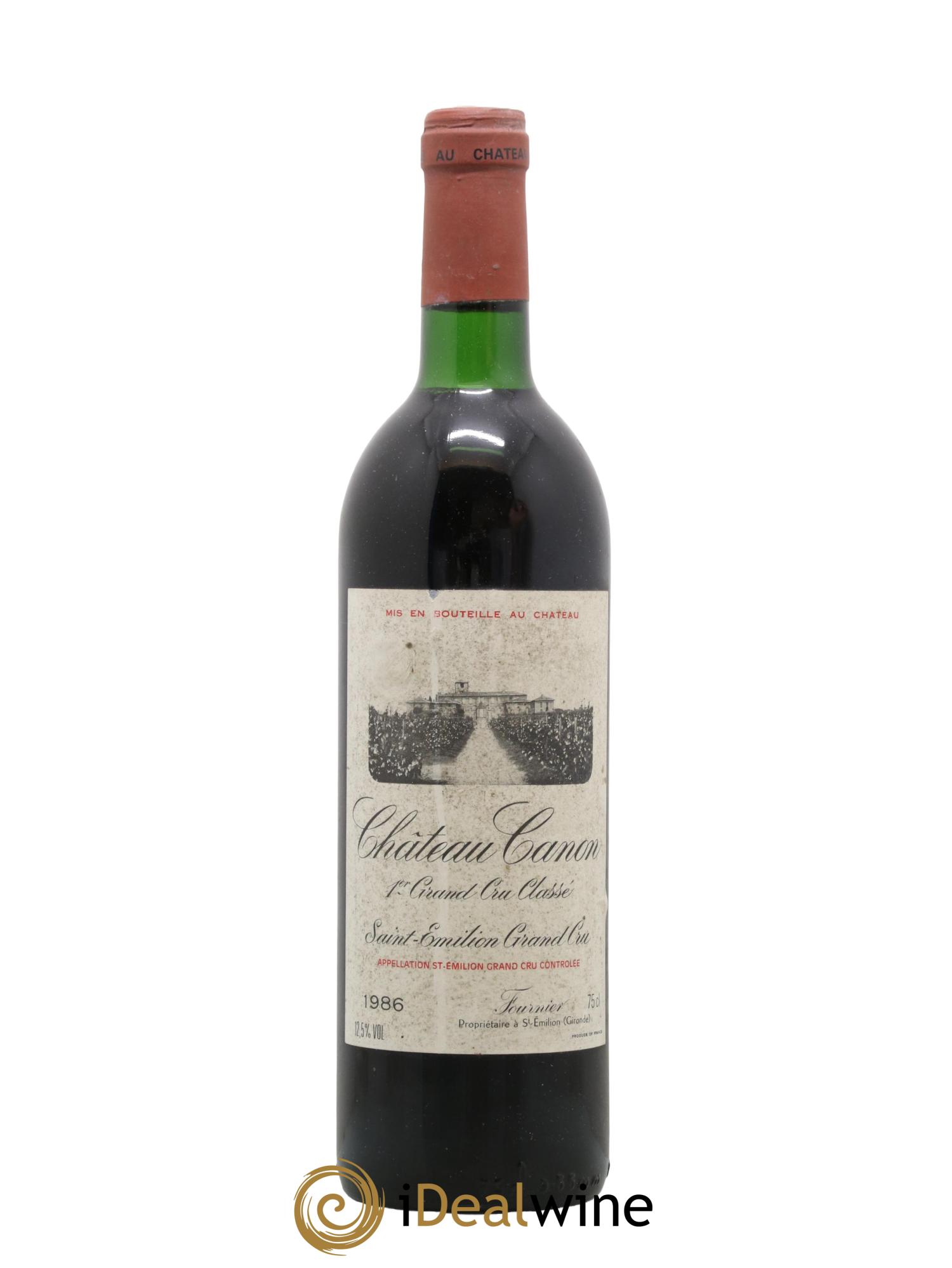 Château Canon 1er Grand Cru Classé B 1986 - Lot of 1 bottle - 0