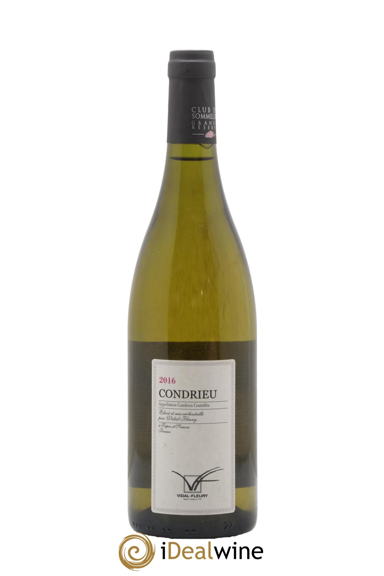 Condrieu Club des Sommeliers Vidal Fleury 2016 - Lotto di 1 bottiglia - 0
