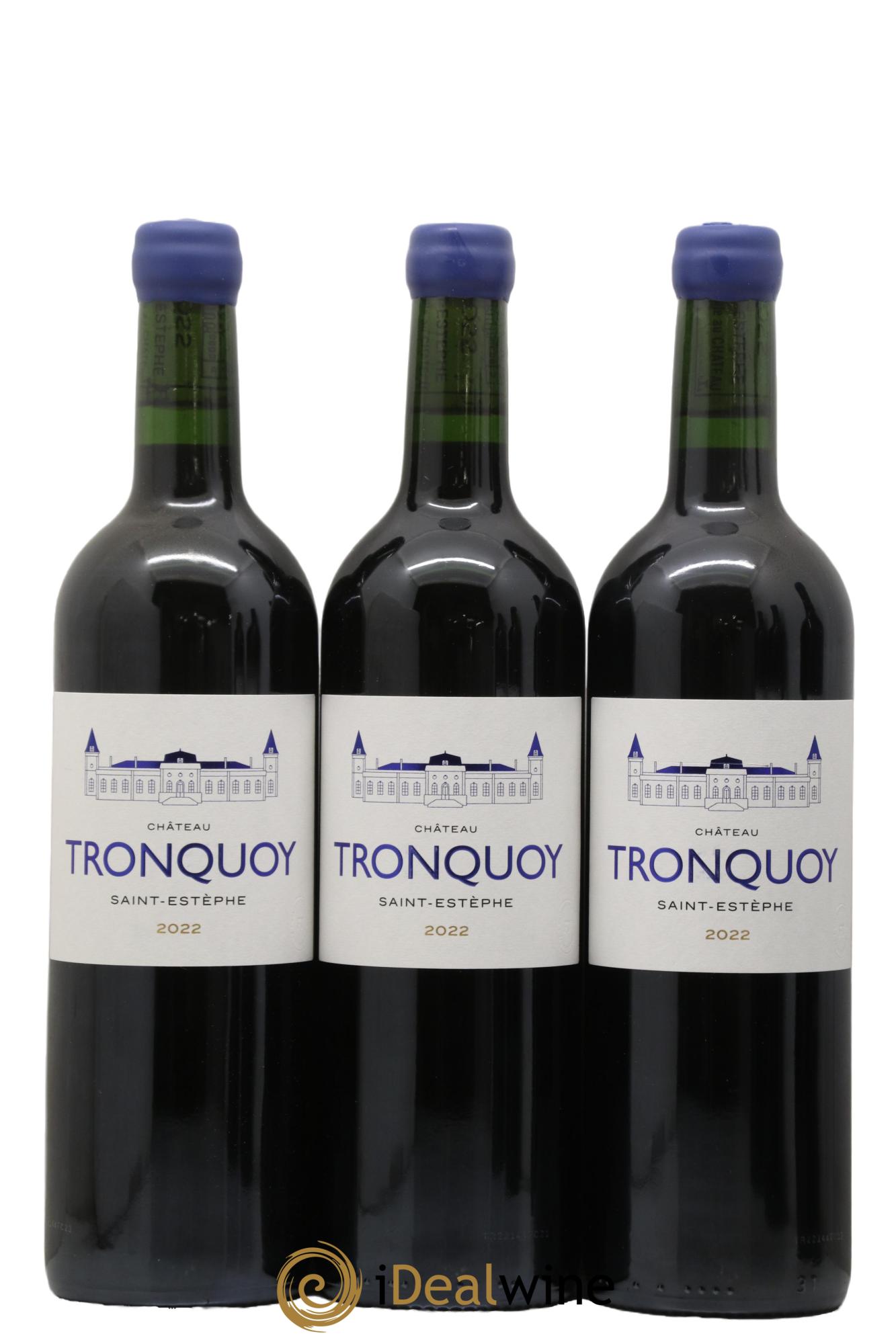 Château Tronquoy Lalande 2022 - Lot de 3 bouteilles - 0