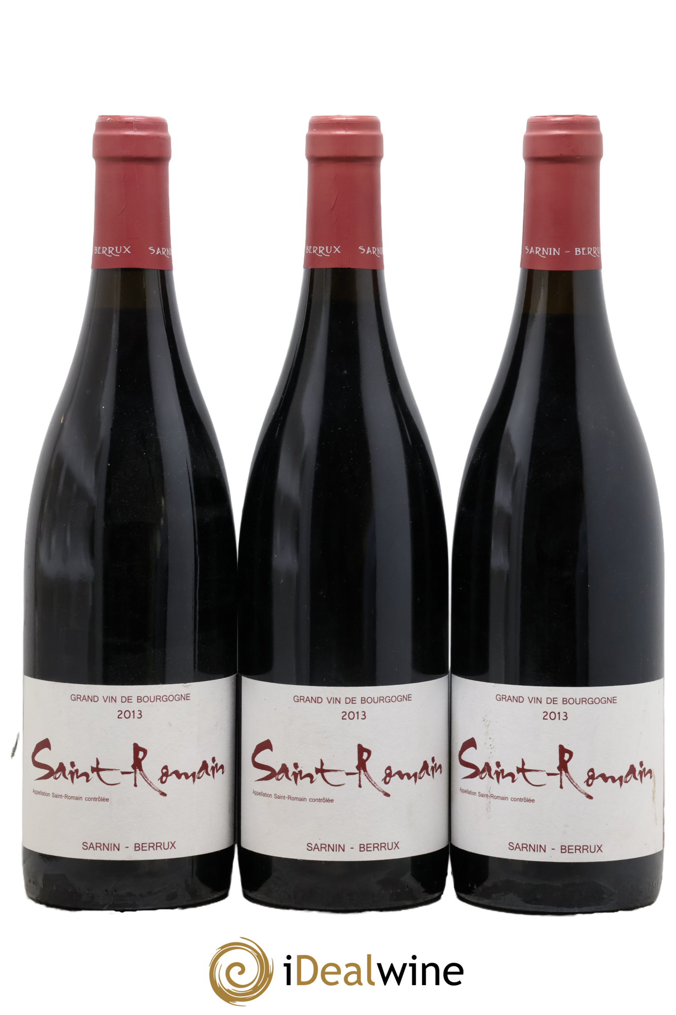 Saint-Romain Sarnin Berrux 2013 - Lot de 3 bouteilles - 0
