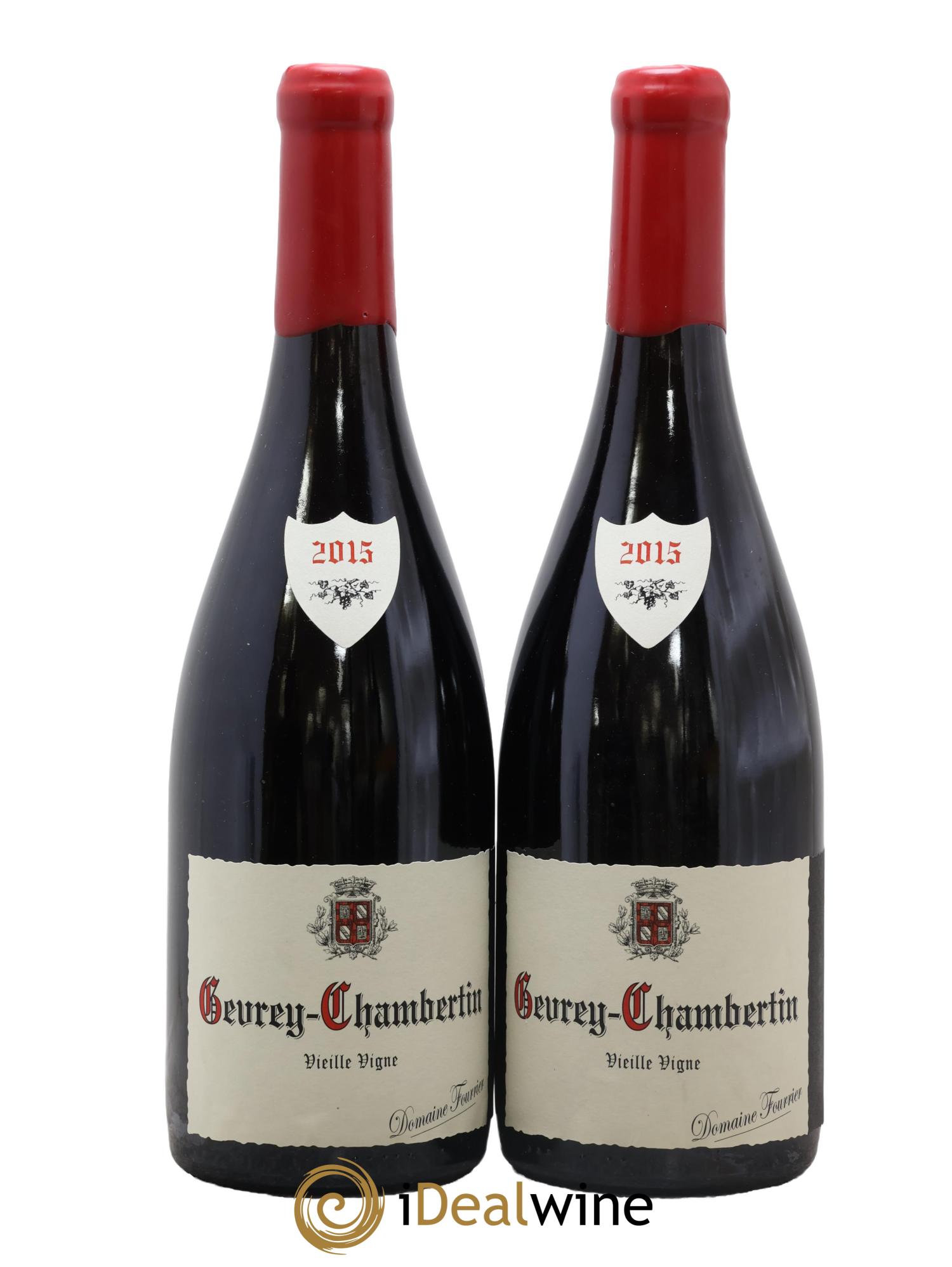 Gevrey-Chambertin Vieille Vigne Fourrier (Domaine) 2015 - Lotto di 2 bottiglie - 0