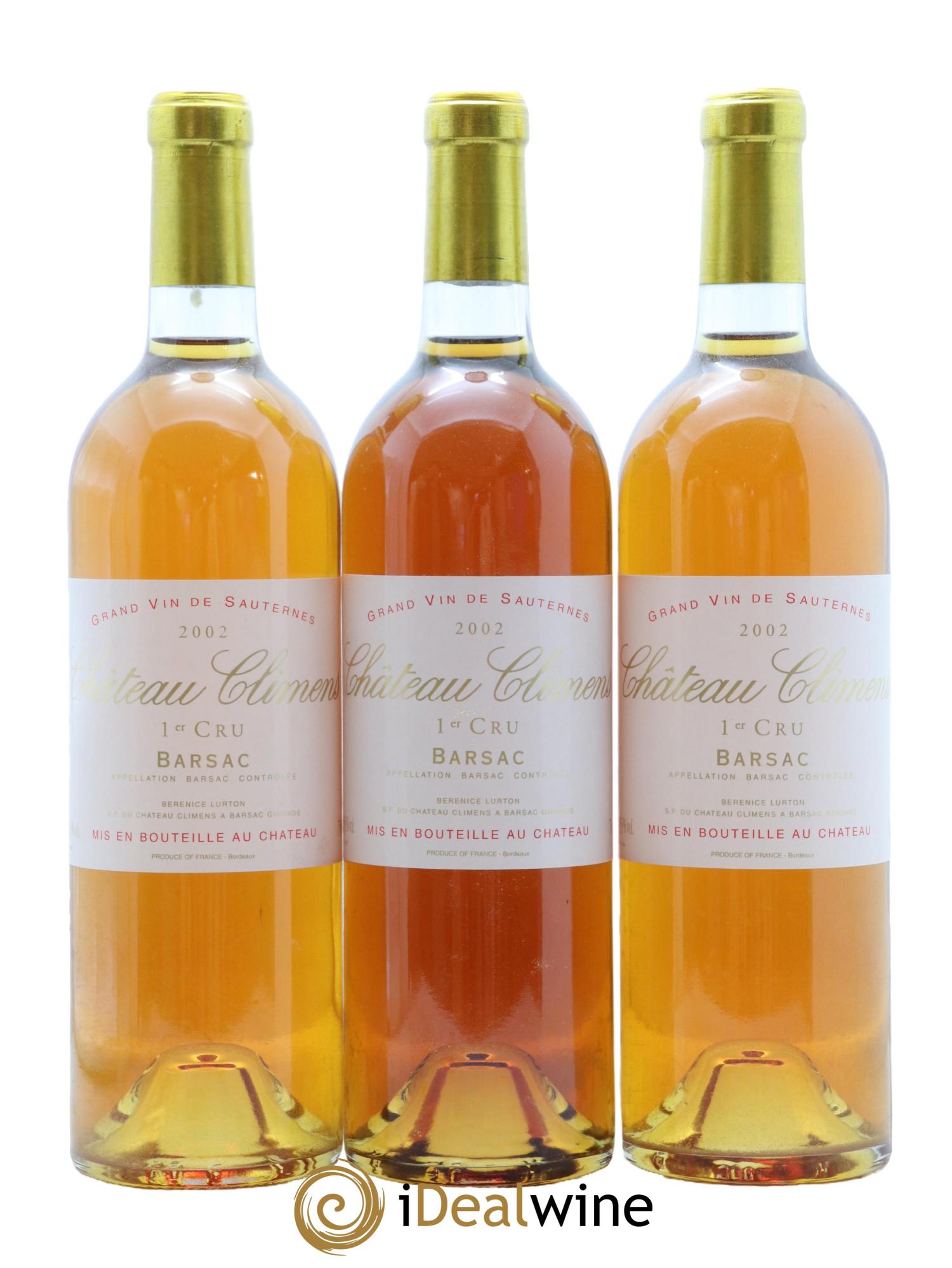 Château Climens 1er Grand Cru Classé 2002 - Lotto di 6 bottiglie - 1