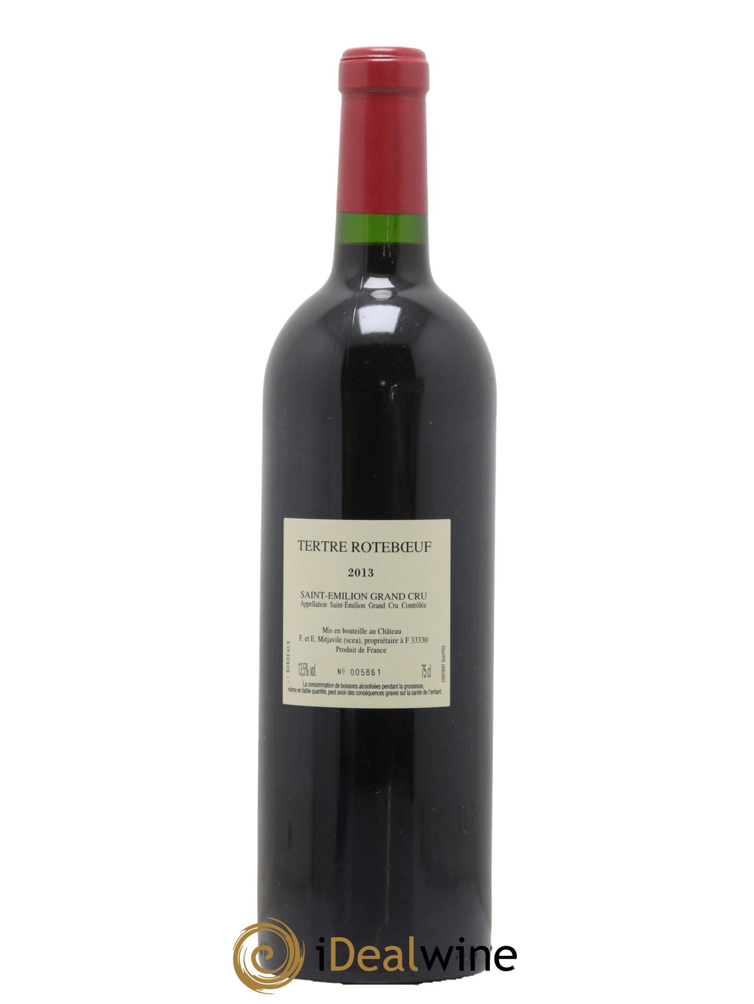 Château Tertre Roteboeuf 2013 - Lot of 1 bottle - 1