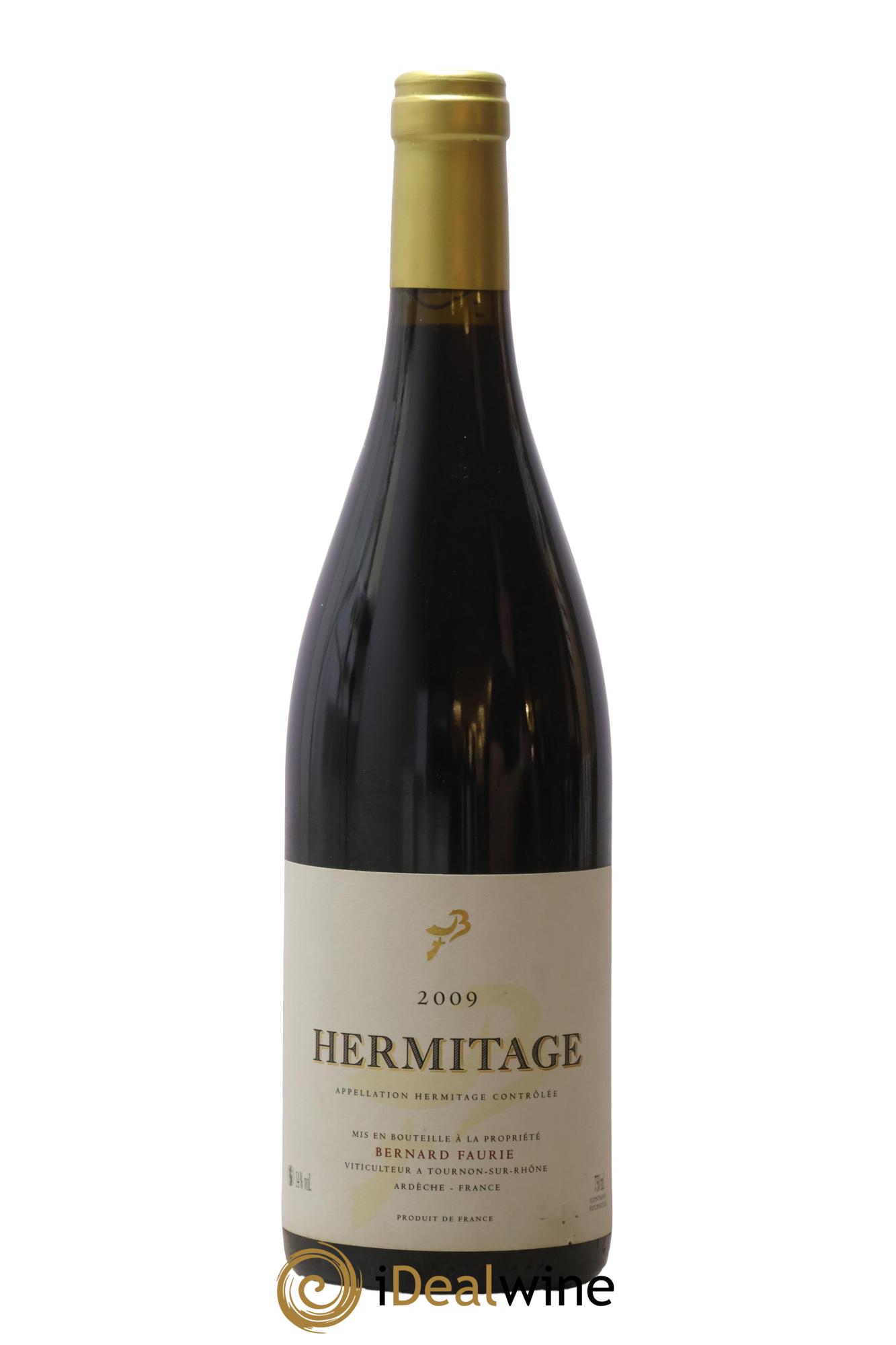 Hermitage Bessards Méal (capsule dorée) Bernard Faurie  2009 - Lotto di 1 bottiglia - 0