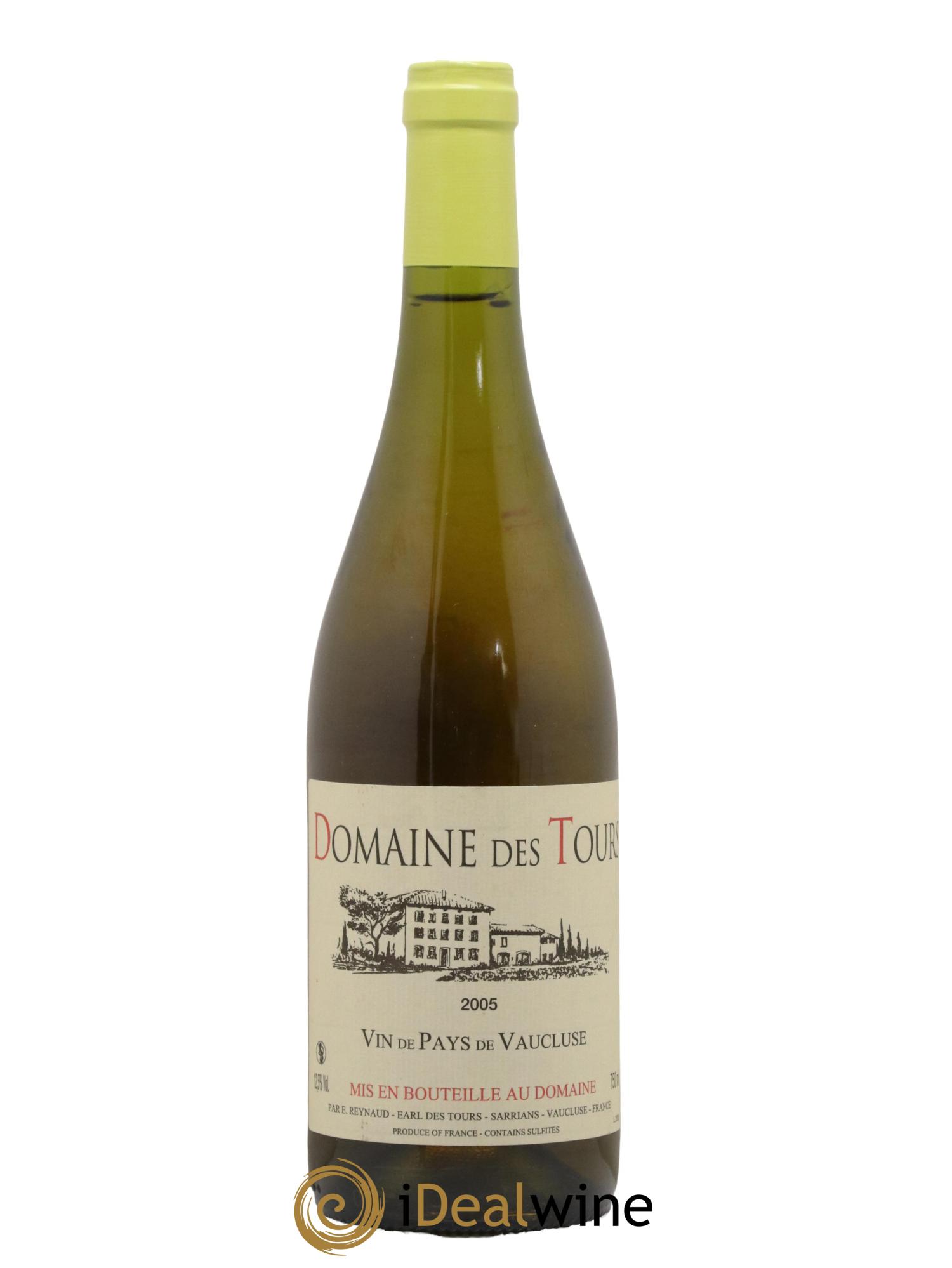 IGP Vaucluse (Vin de Pays de Vaucluse) Domaine des Tours Emmanuel Reynaud 2005 - Posten von 1 Flasche - 0