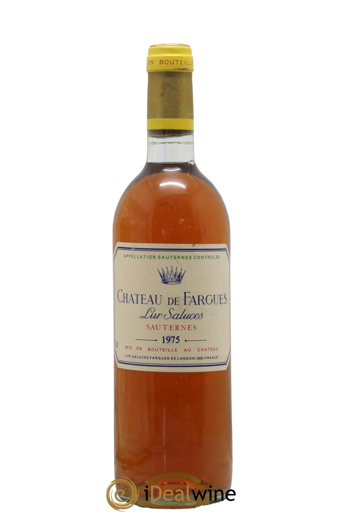 Château de Fargues 1975 - Lotto di 1 bottiglia - 0