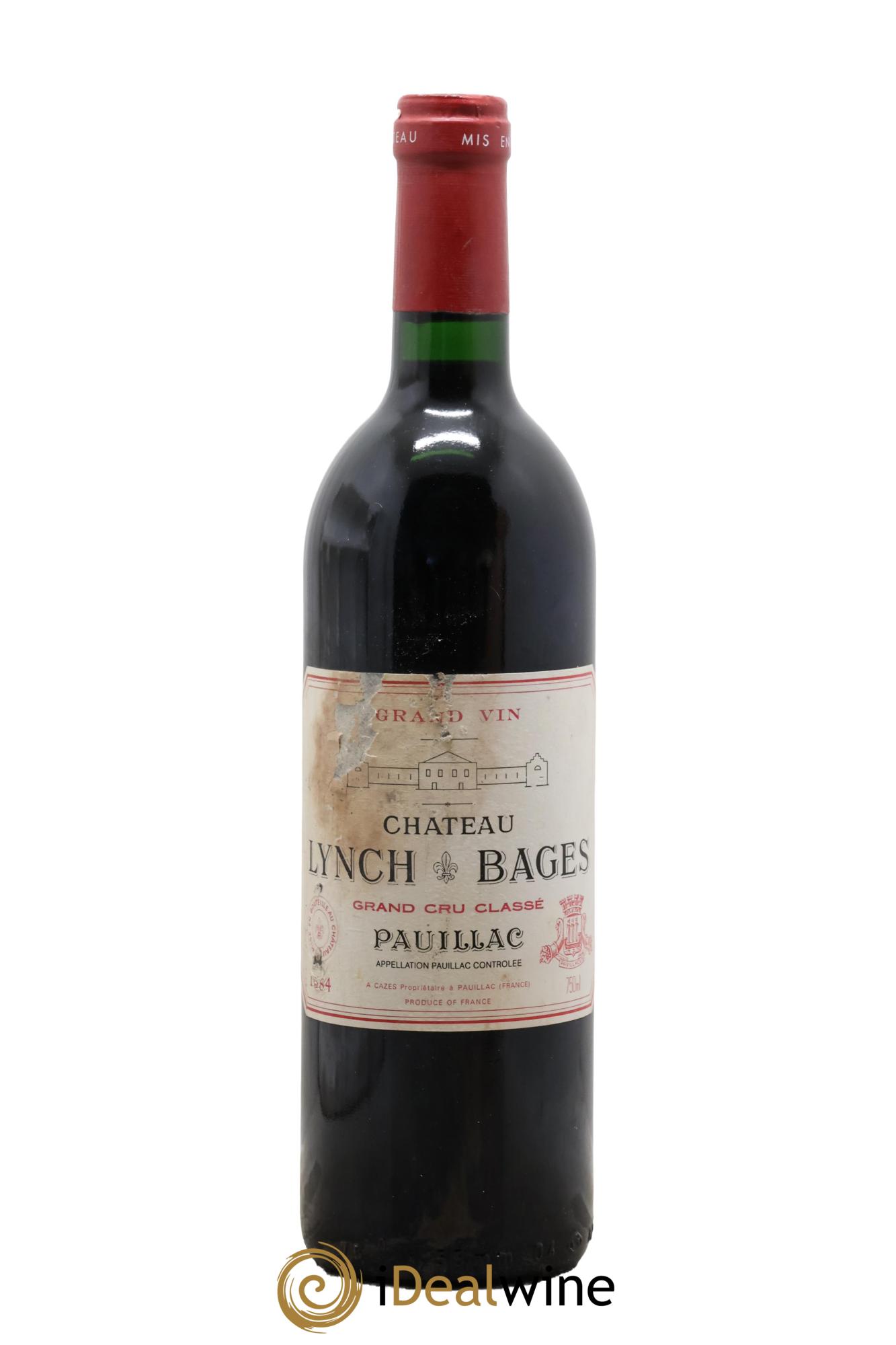 Château Lynch Bages 5ème Grand Cru Classé 1984 - Lot of 1 bottle - 0