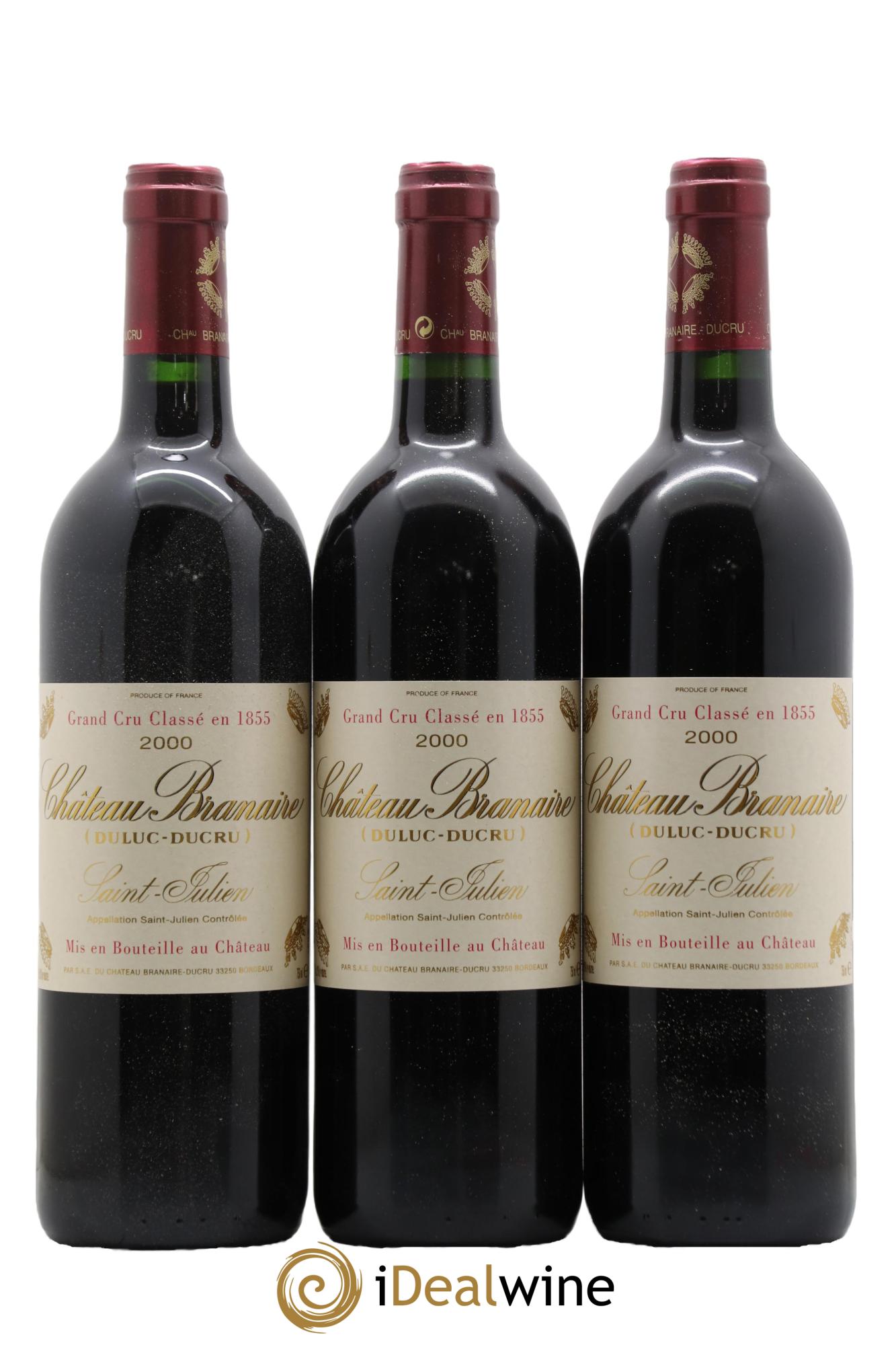 Duluc de Branaire Second Vin 2000 - Lot de 12 bouteilles - 3
