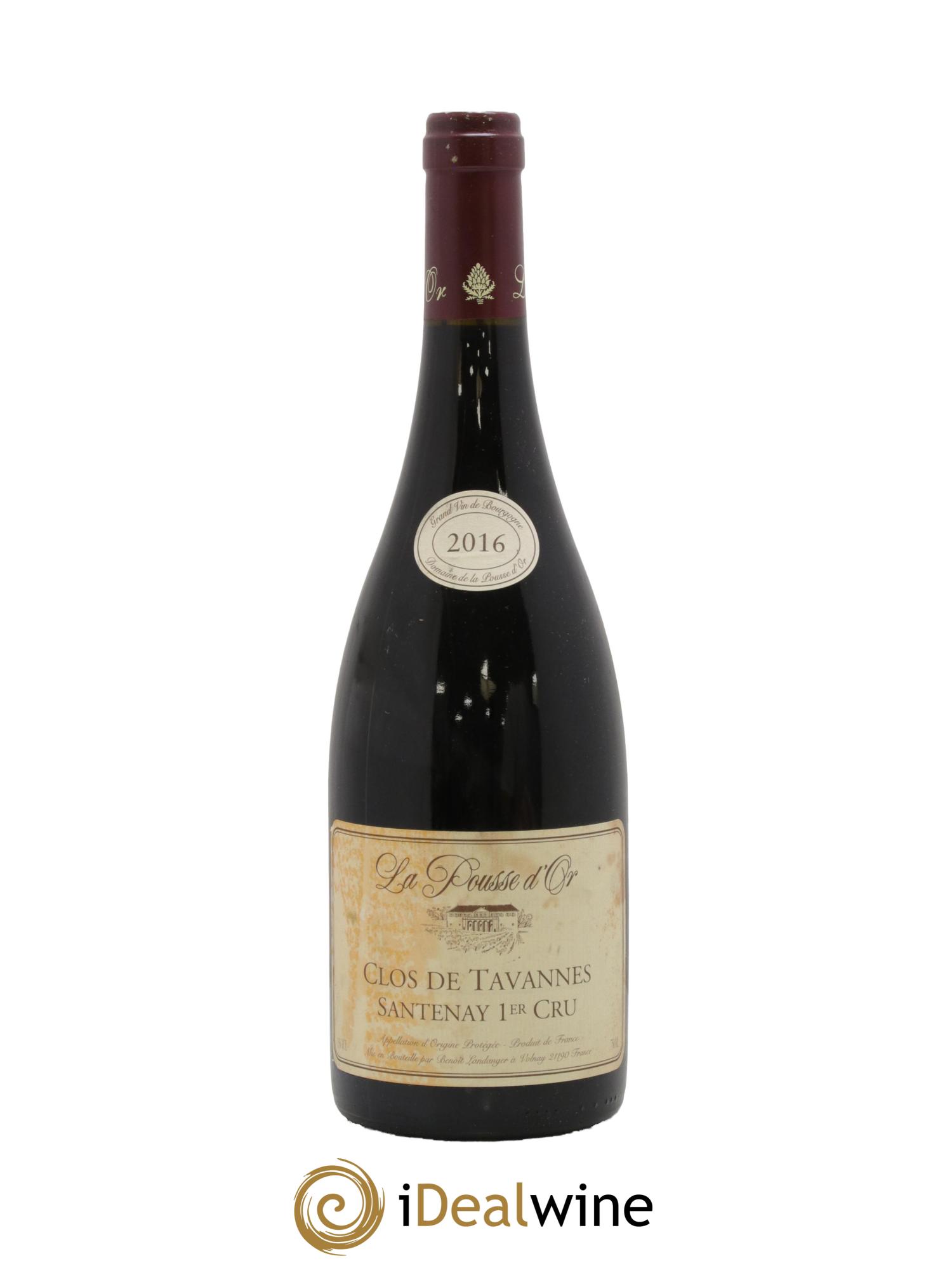Santenay 1er Cru Clos Tavannes La Pousse d'Or (Domaine de) 2016 - Lot de 1 bouteille - 0