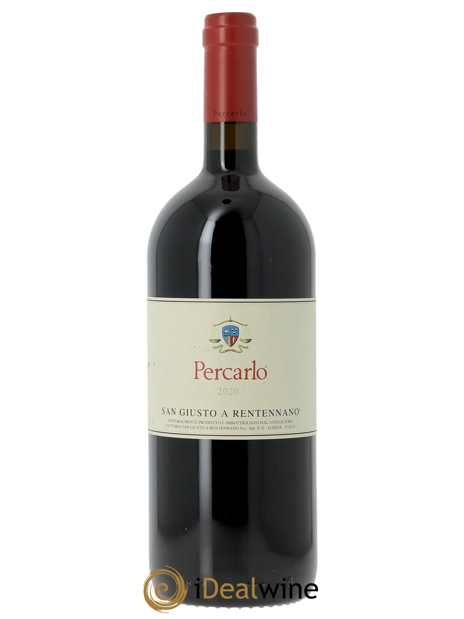 Toscana IGT San Giusto a Rentennano Percarlo Famille Martini di Cigala 2020 - Lotto di 1 magnum - 1