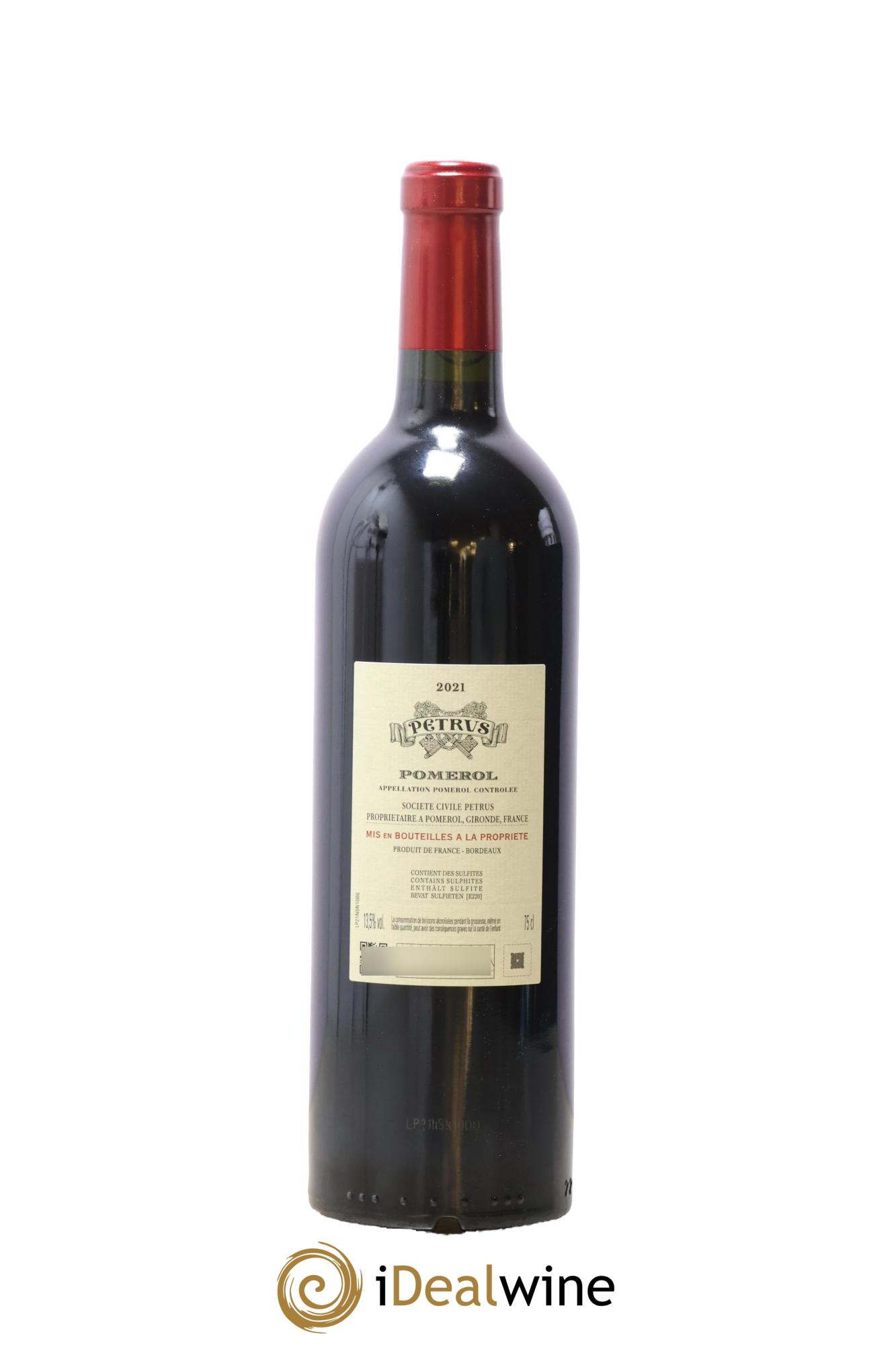 Petrus 2021 - Lot de 1 bouteille - 2