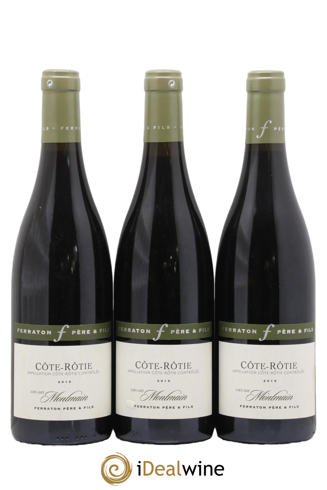 Côte-Rôtie Montmains Ferraton Père et Fils 2015 - Lot de 3 bouteilles - 0