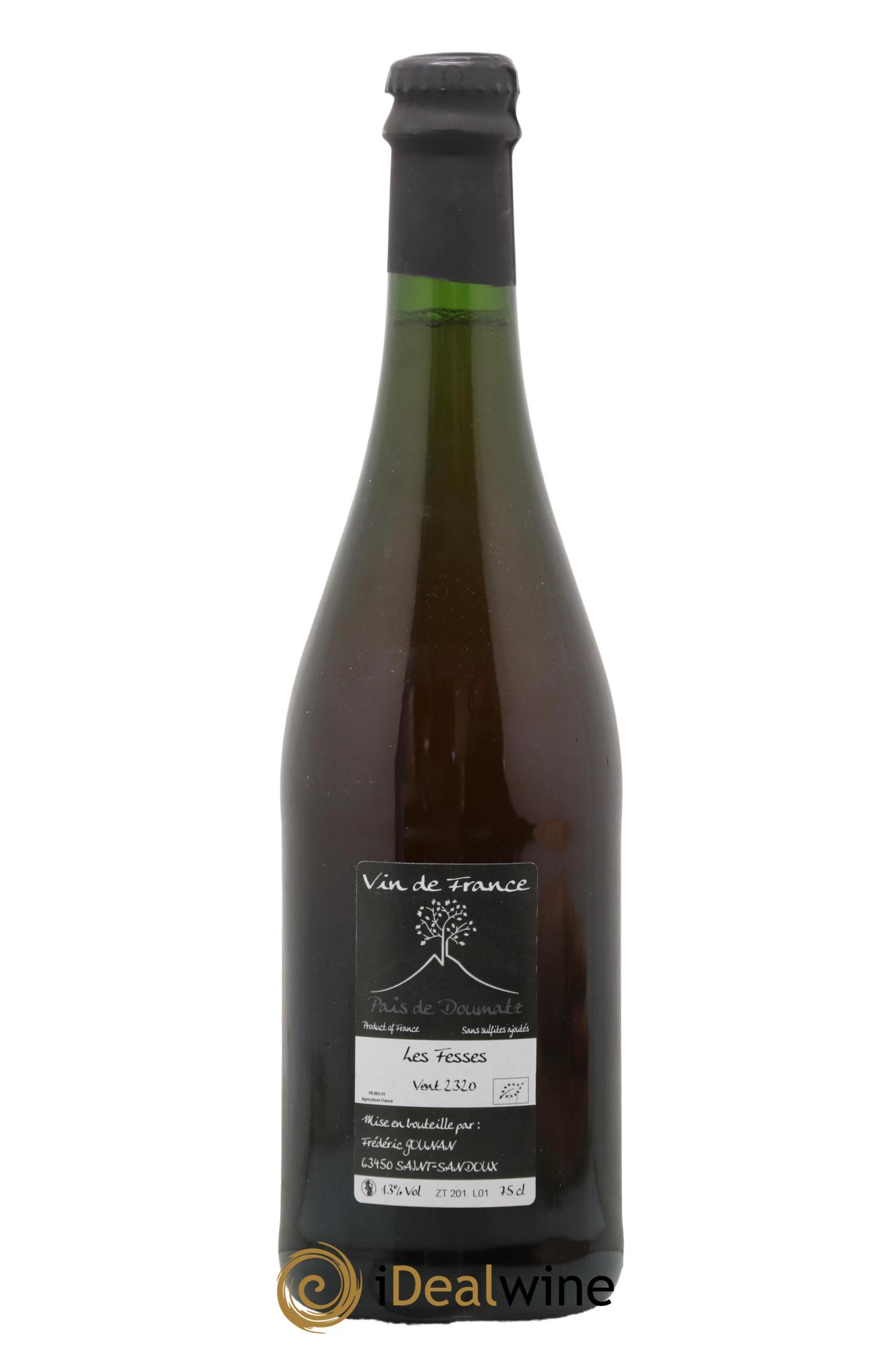 Vin de France Les Fesses Vignoble de l'Arbre Blanc 2020 - Posten von 1 Flasche - 1