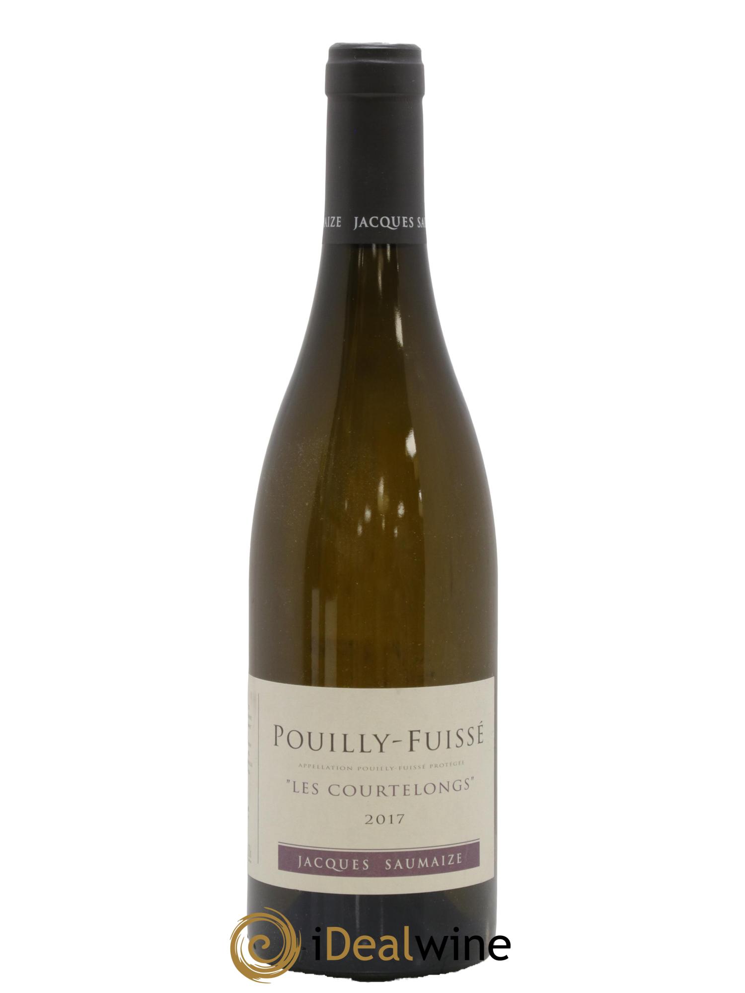 Pouilly-Fuissé Les Courtelongs Jacques et Nathalie Saumaize 2017 - Lot de 1 bouteille - 0