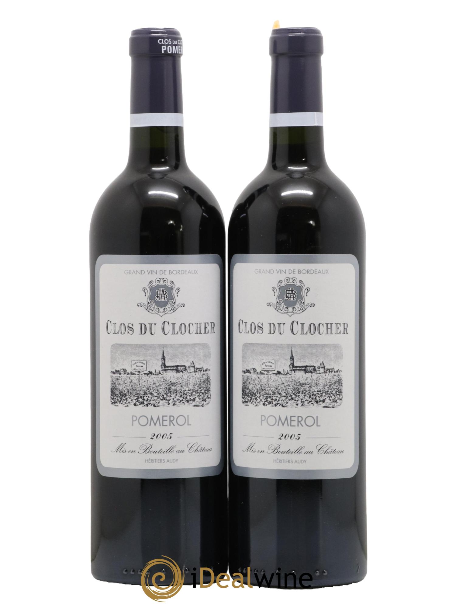 Clos du Clocher 2005 - Posten von 2 Flaschen - 0
